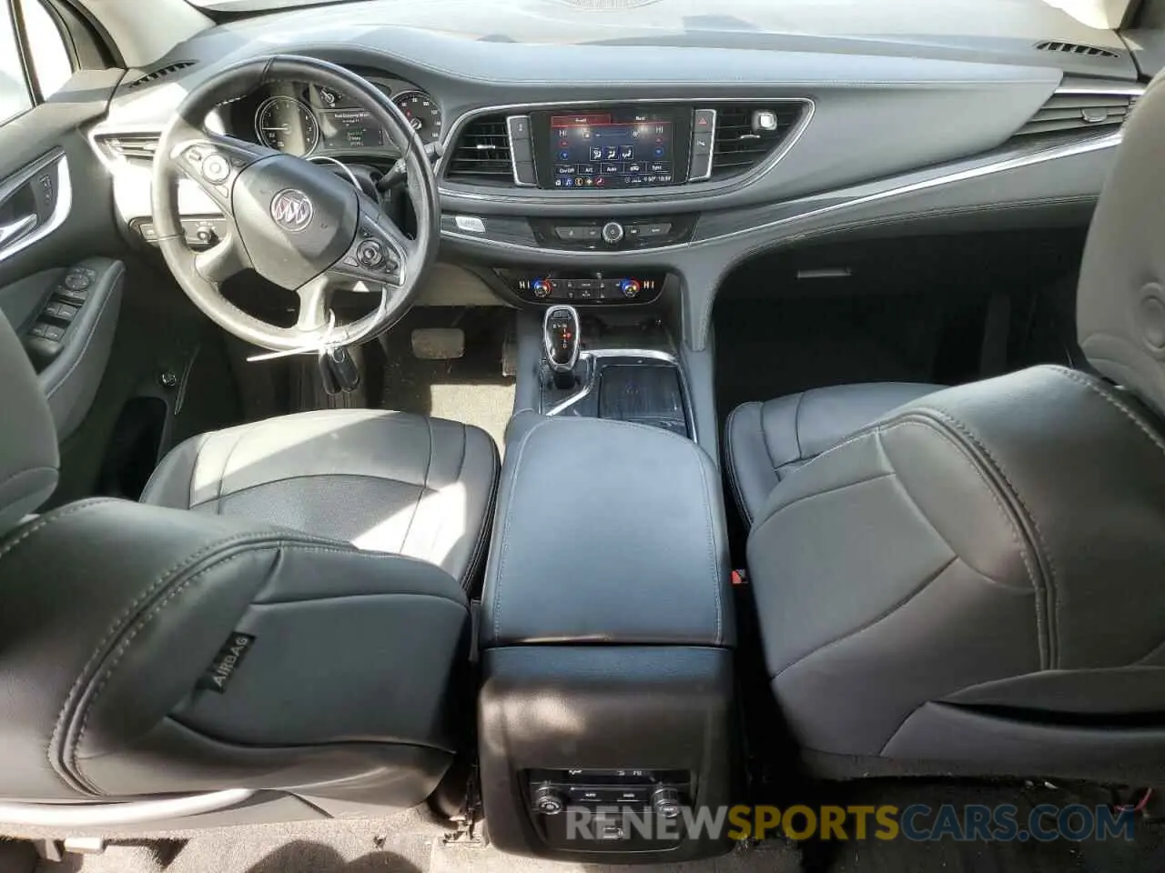 8 fotografías del automóvil dañado 5GAERBKW9MJ140610 BUICK ENCLAVE 2021