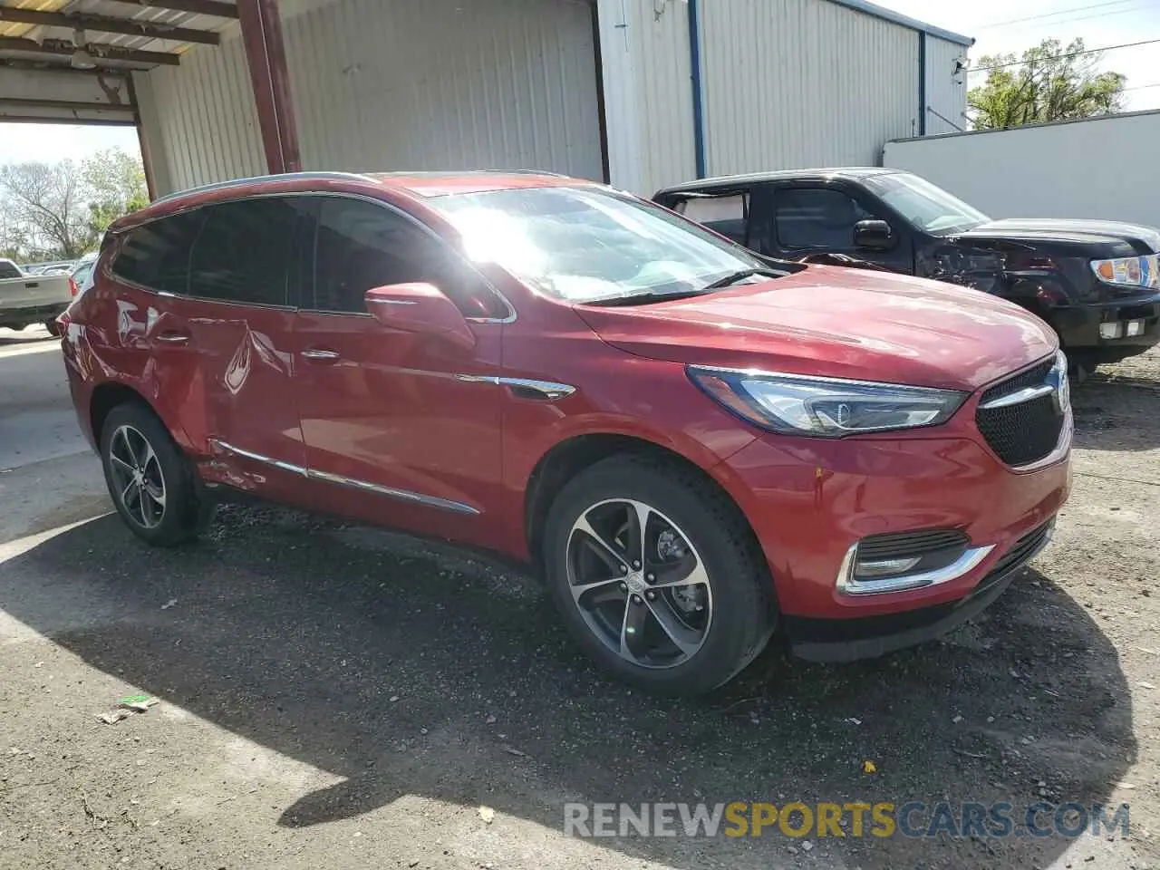 4 fotografías del automóvil dañado 5GAERBKW9MJ238729 BUICK ENCLAVE 2021