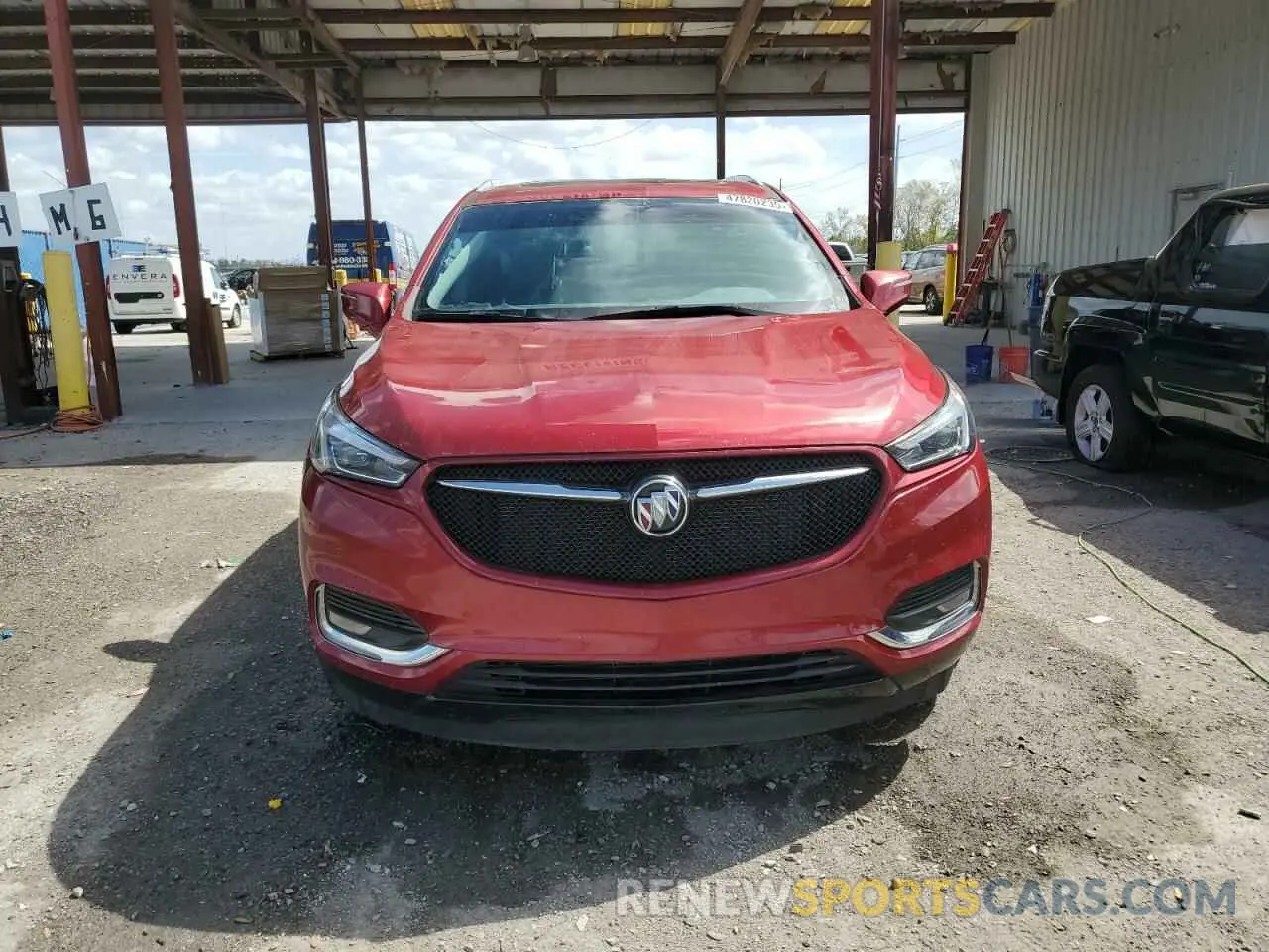 5 fotografías del automóvil dañado 5GAERBKW9MJ238729 BUICK ENCLAVE 2021