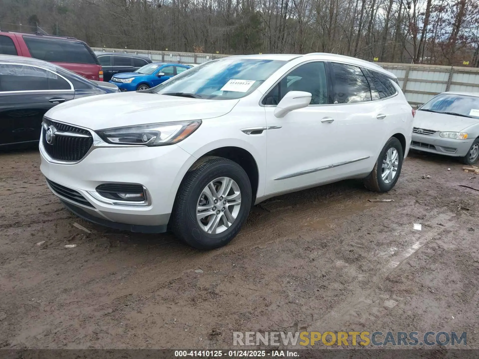 2 fotografías del automóvil dañado 5GAERBKWXMJ244958 BUICK ENCLAVE 2021