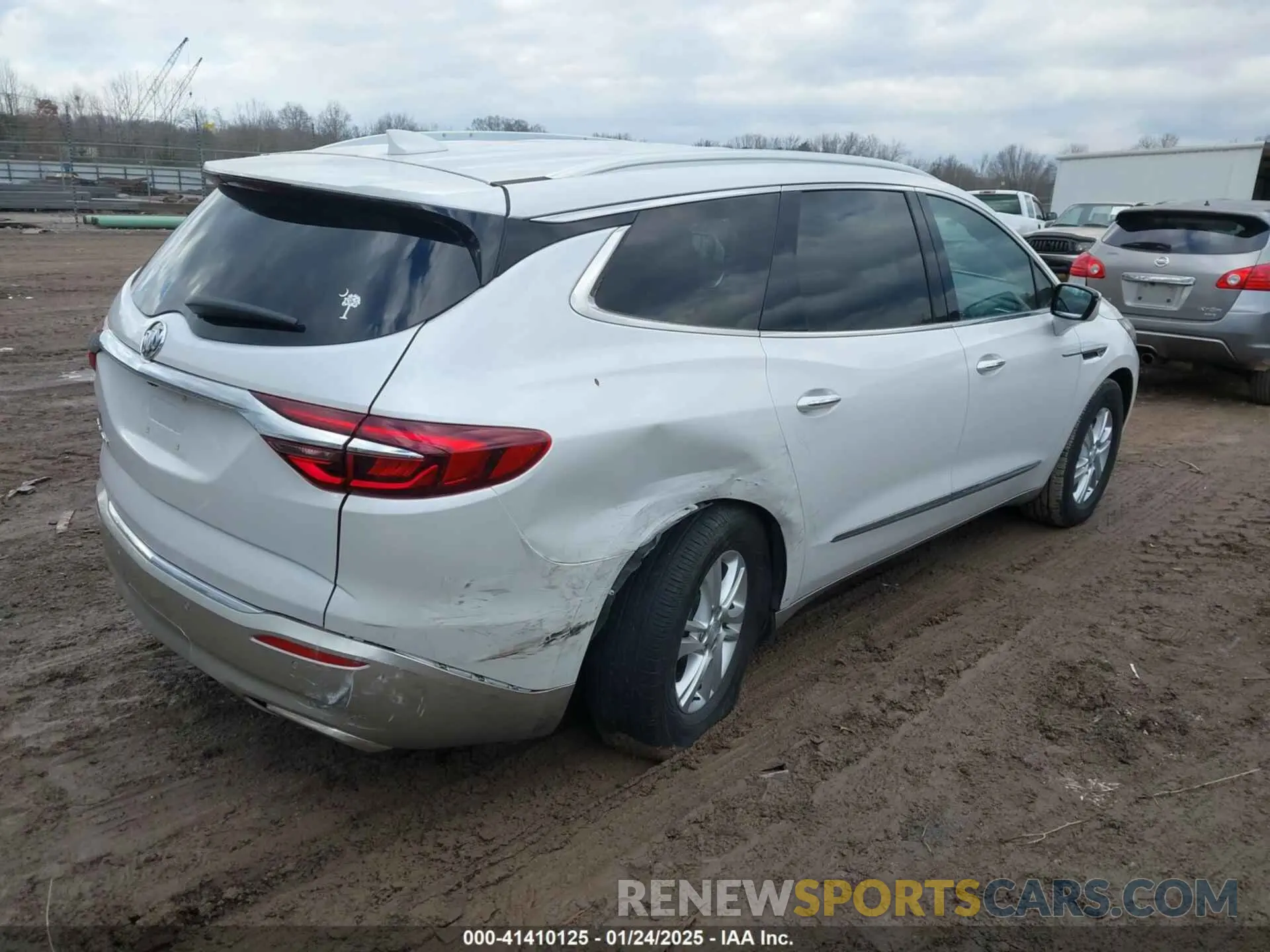 4 fotografías del automóvil dañado 5GAERBKWXMJ244958 BUICK ENCLAVE 2021
