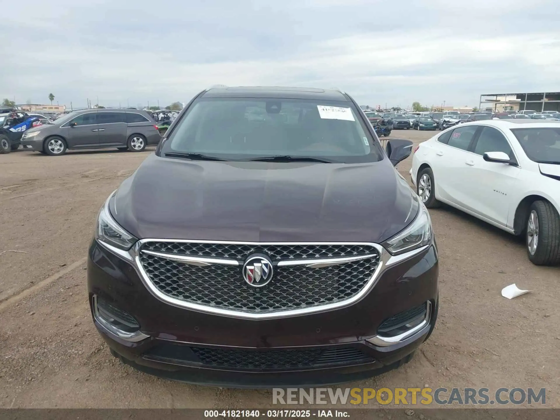 12 fotografías del automóvil dañado 5GAERDKW1MJ183642 BUICK ENCLAVE 2021