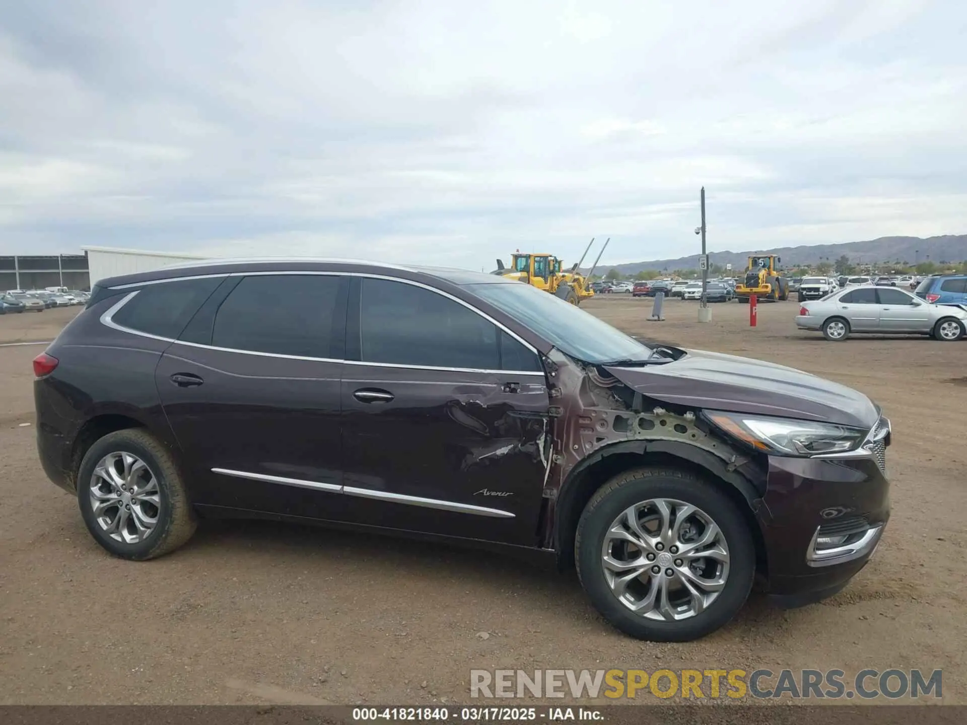 13 fotografías del automóvil dañado 5GAERDKW1MJ183642 BUICK ENCLAVE 2021