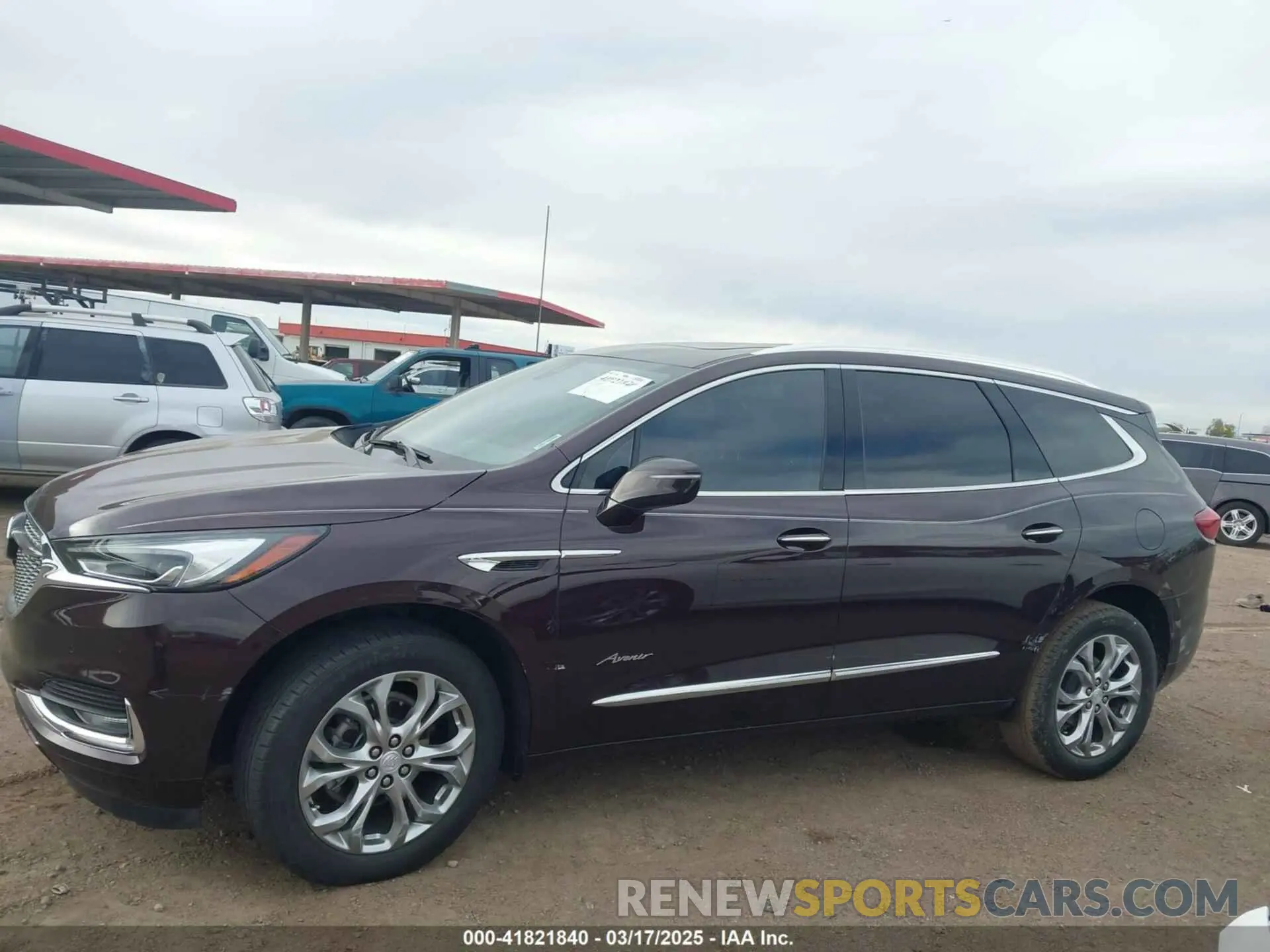 14 fotografías del automóvil dañado 5GAERDKW1MJ183642 BUICK ENCLAVE 2021