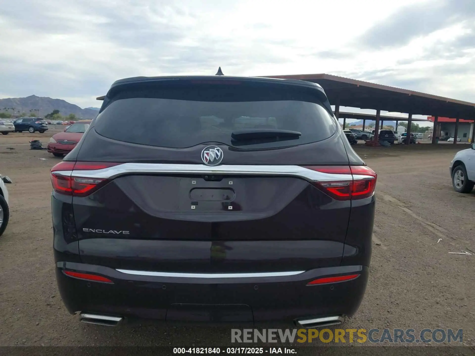 16 fotografías del automóvil dañado 5GAERDKW1MJ183642 BUICK ENCLAVE 2021