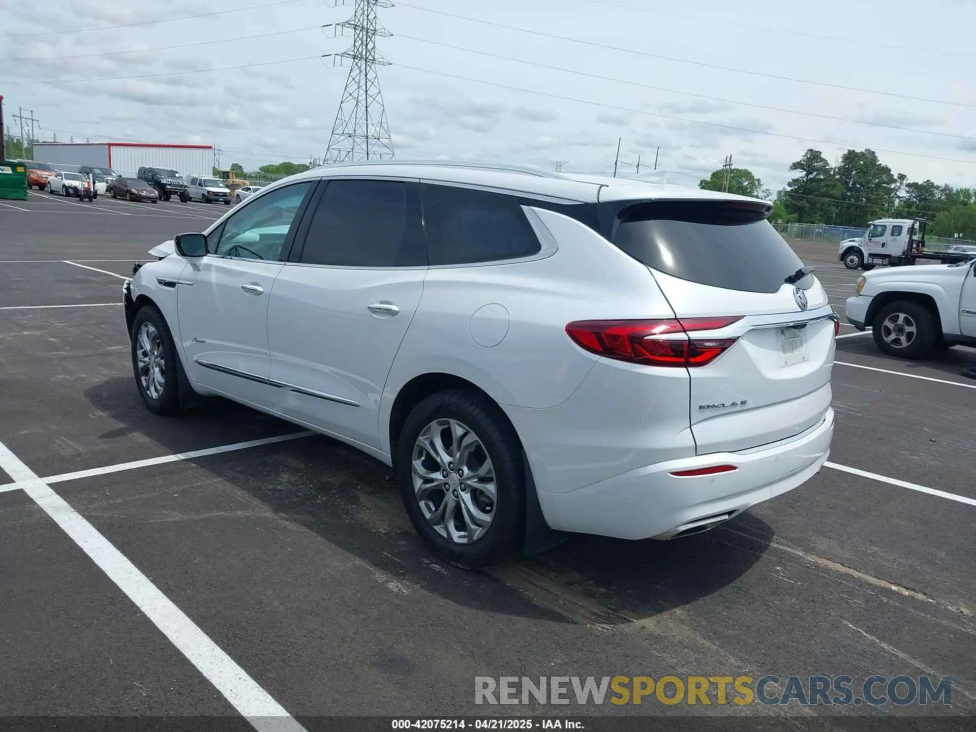 3 fotografías del automóvil dañado 5GAERDKW8MJ109716 BUICK ENCLAVE 2021