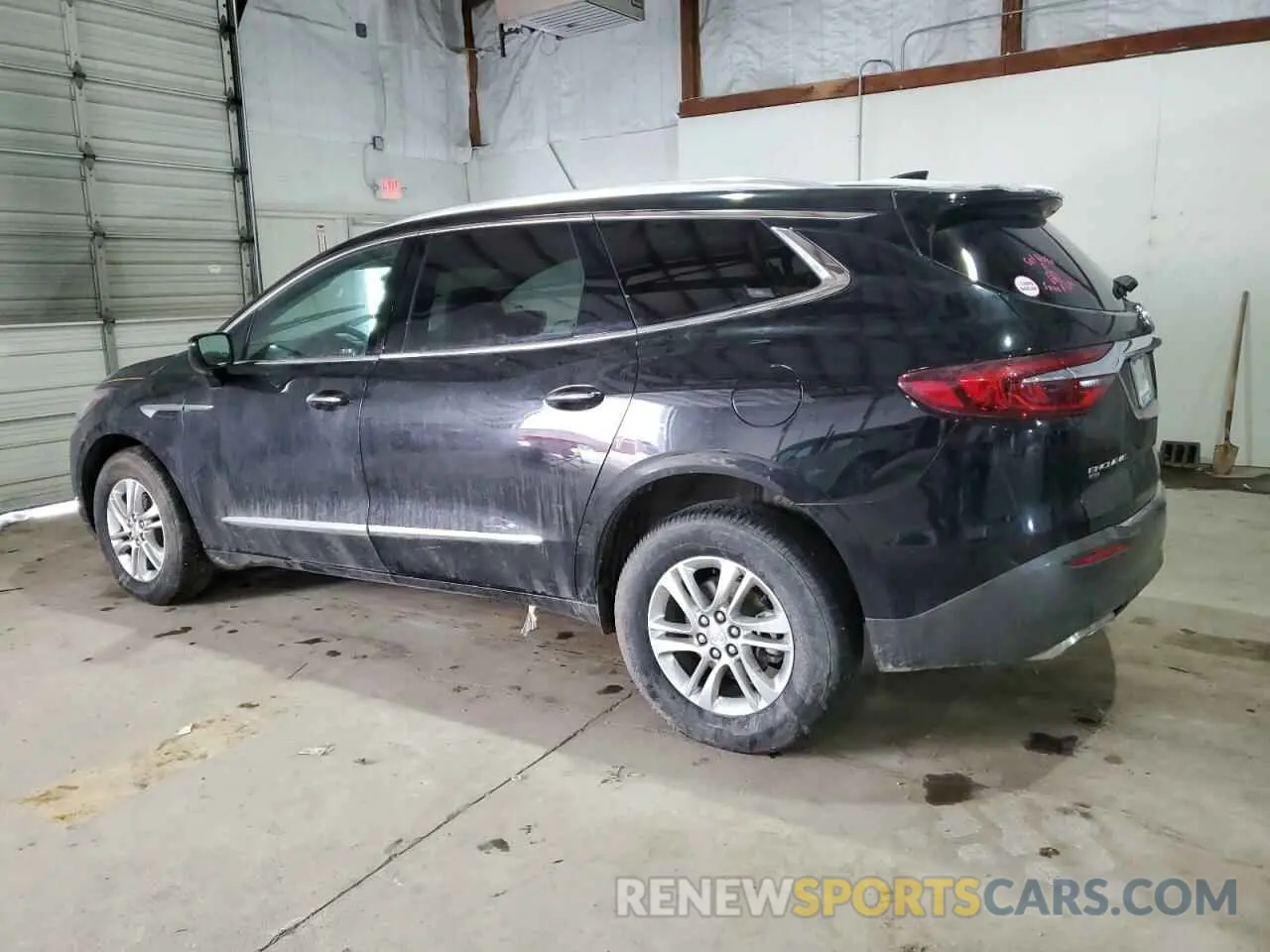 2 fotografías del automóvil dañado 5GAEVAKW1MJ136587 BUICK ENCLAVE 2021