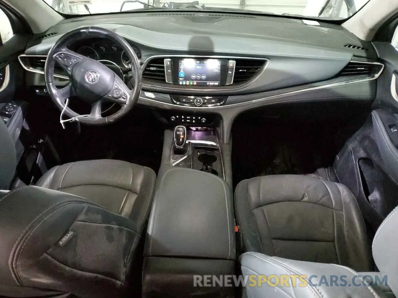 8 fotografías del automóvil dañado 5GAEVAKW1MJ136587 BUICK ENCLAVE 2021