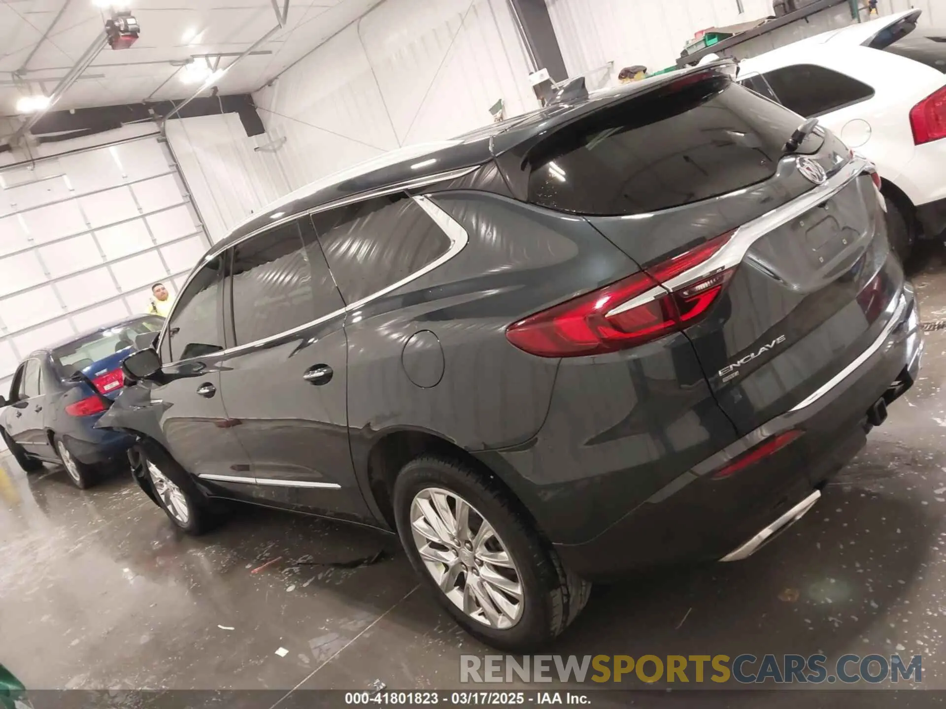 14 fotografías del automóvil dañado 5GAEVAKW1MJ162297 BUICK ENCLAVE 2021