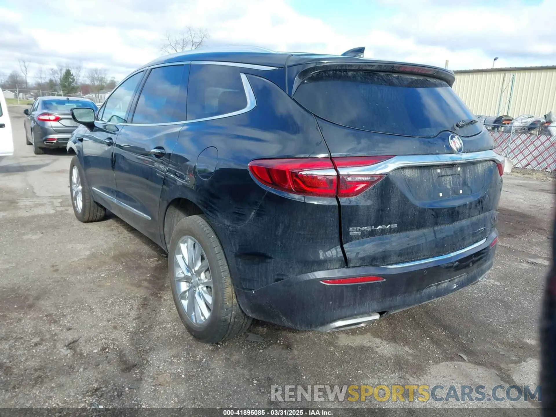 3 fotografías del automóvil dañado 5GAEVAKW2MJ142057 BUICK ENCLAVE 2021