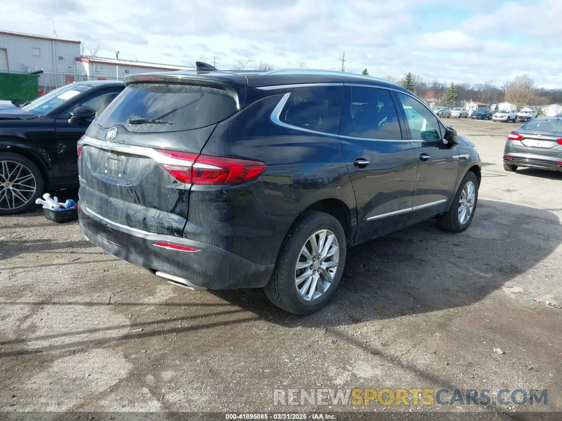 4 fotografías del automóvil dañado 5GAEVAKW2MJ142057 BUICK ENCLAVE 2021