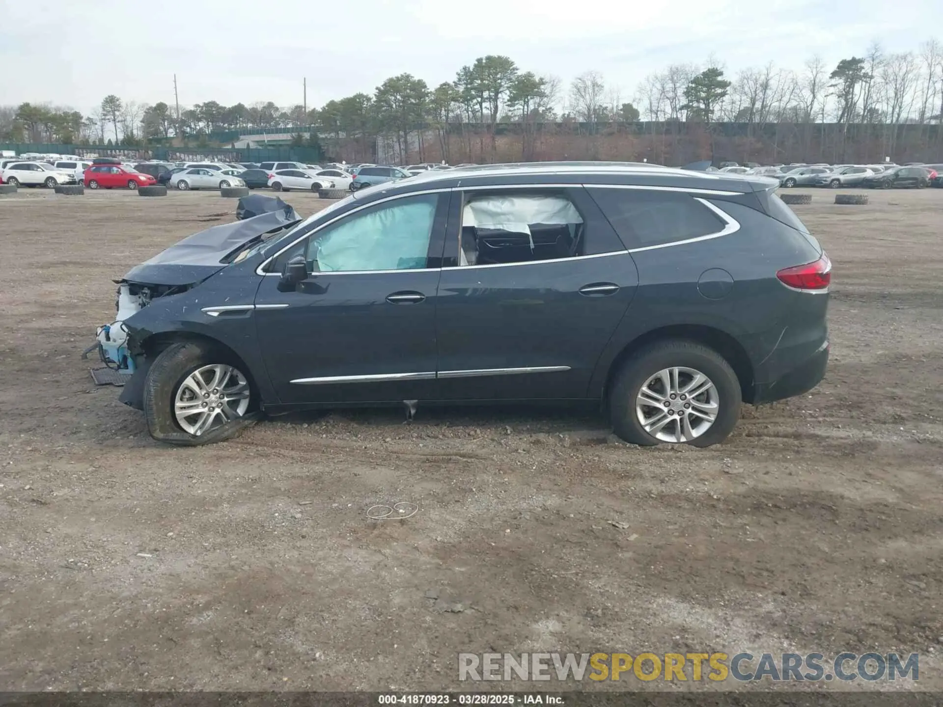 14 fotografías del automóvil dañado 5GAEVAKW6MJ186613 BUICK ENCLAVE 2021