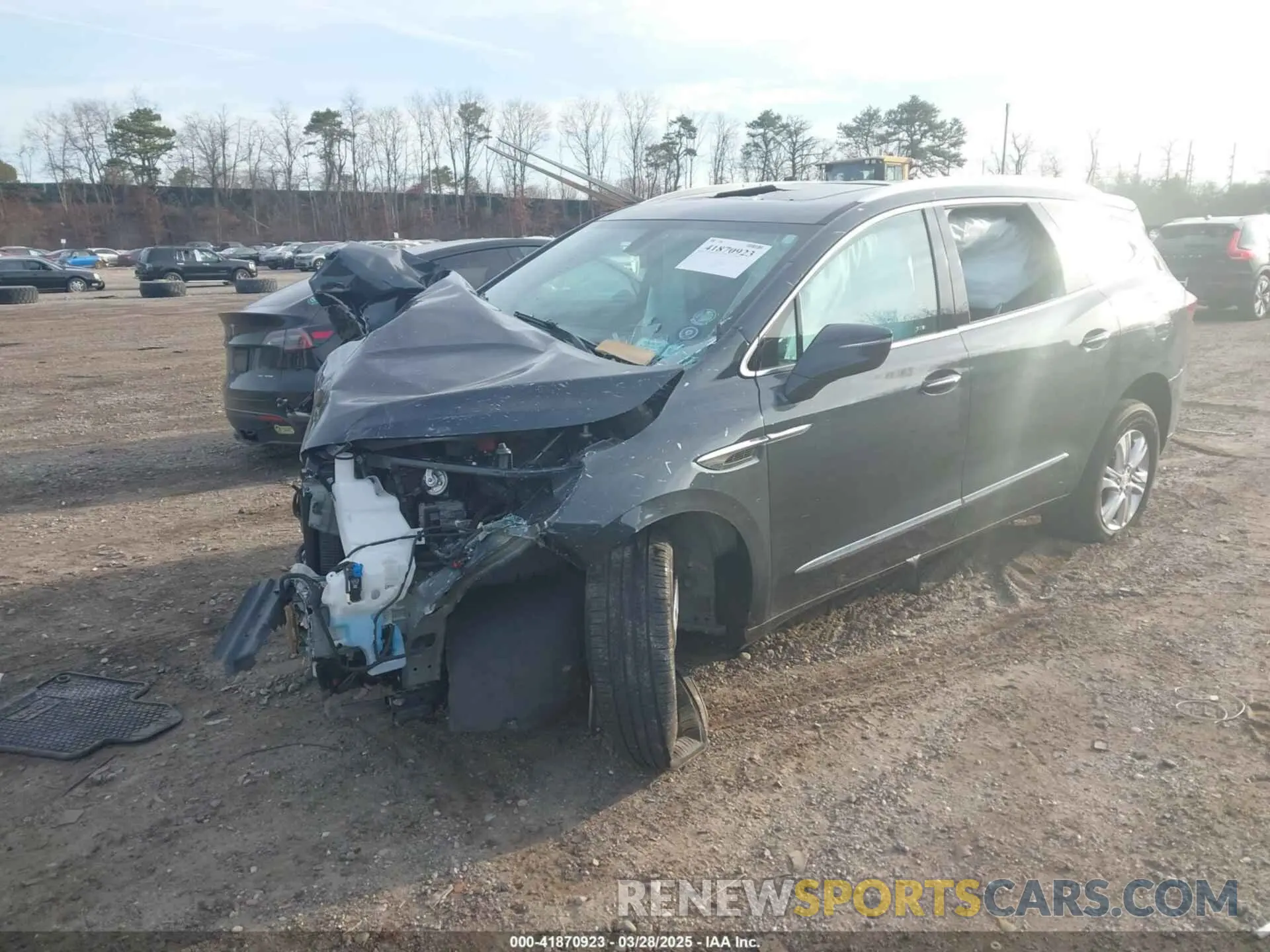 2 fotografías del automóvil dañado 5GAEVAKW6MJ186613 BUICK ENCLAVE 2021