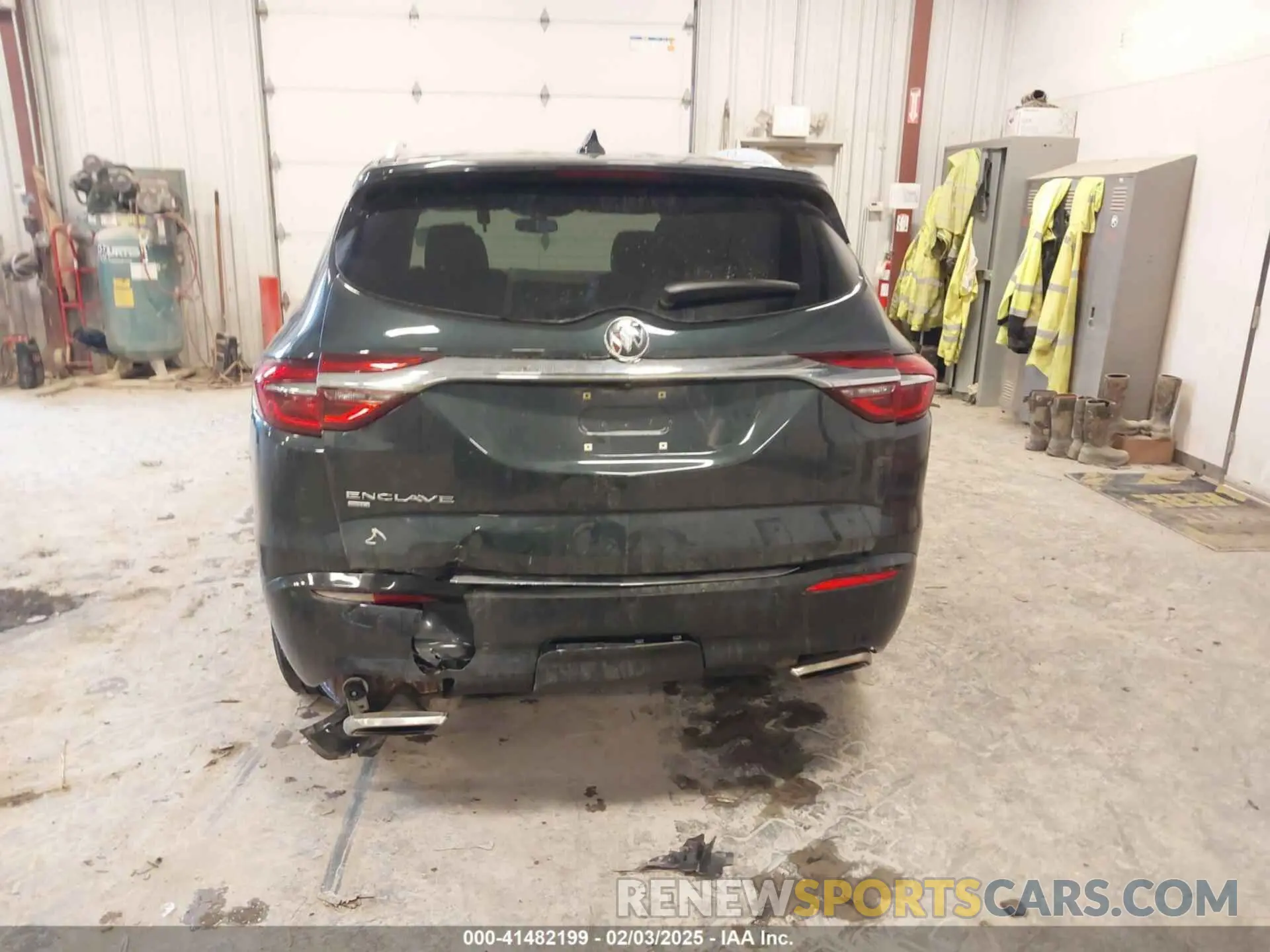 6 fotografías del automóvil dañado 5GAEVAKW7MJ173126 BUICK ENCLAVE 2021