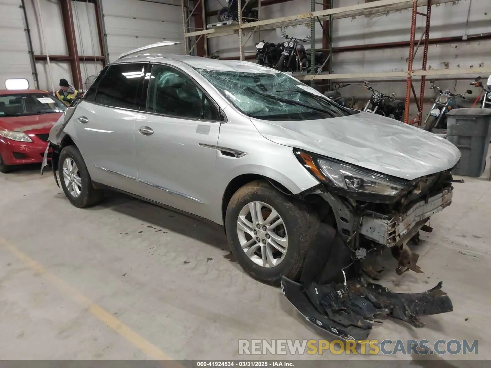 1 fotografías del automóvil dañado 5GAEVAKW8MJ268164 BUICK ENCLAVE 2021