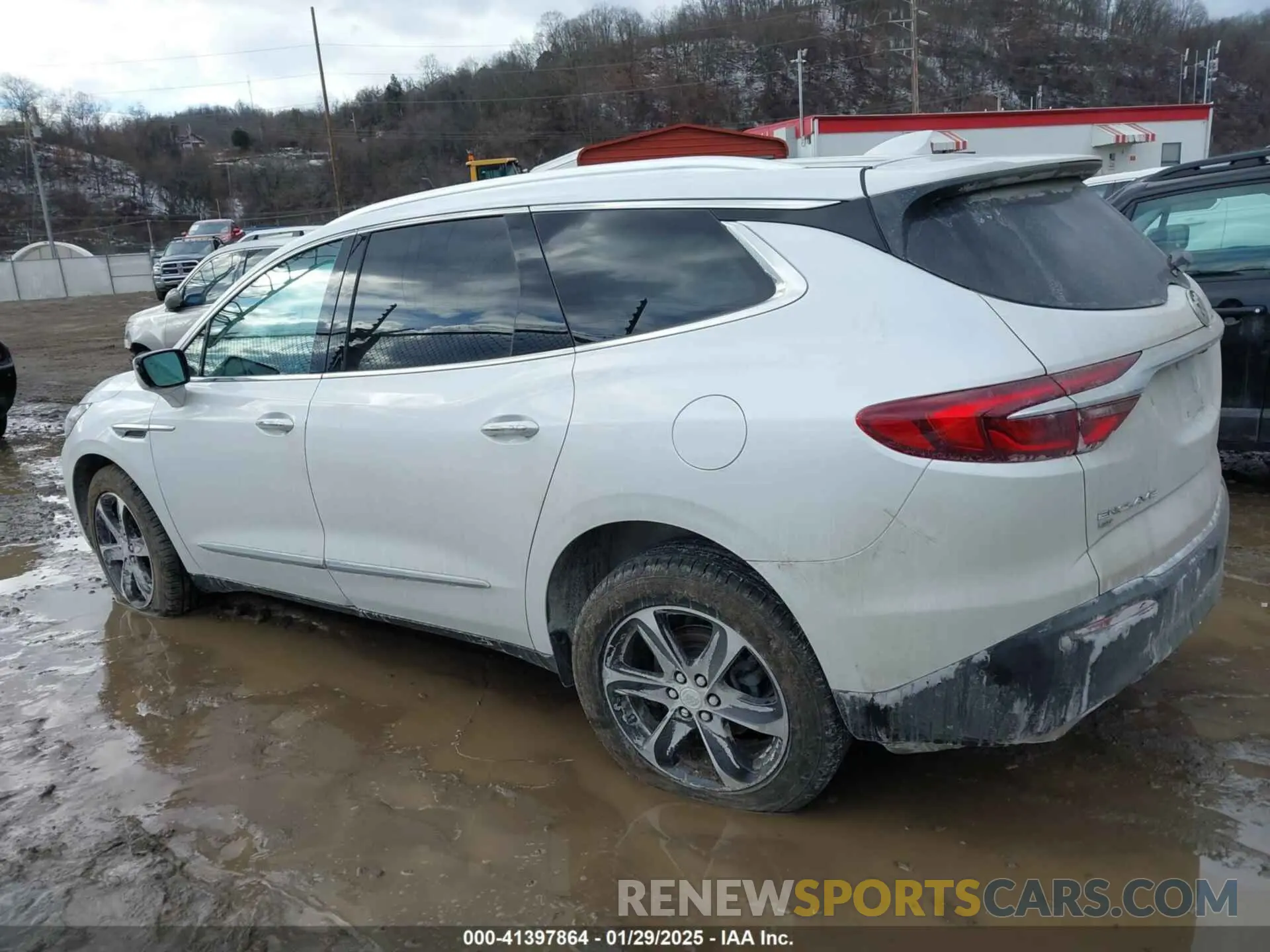 14 fotografías del automóvil dañado 5GAEVAKWXMJ243038 BUICK ENCLAVE 2021