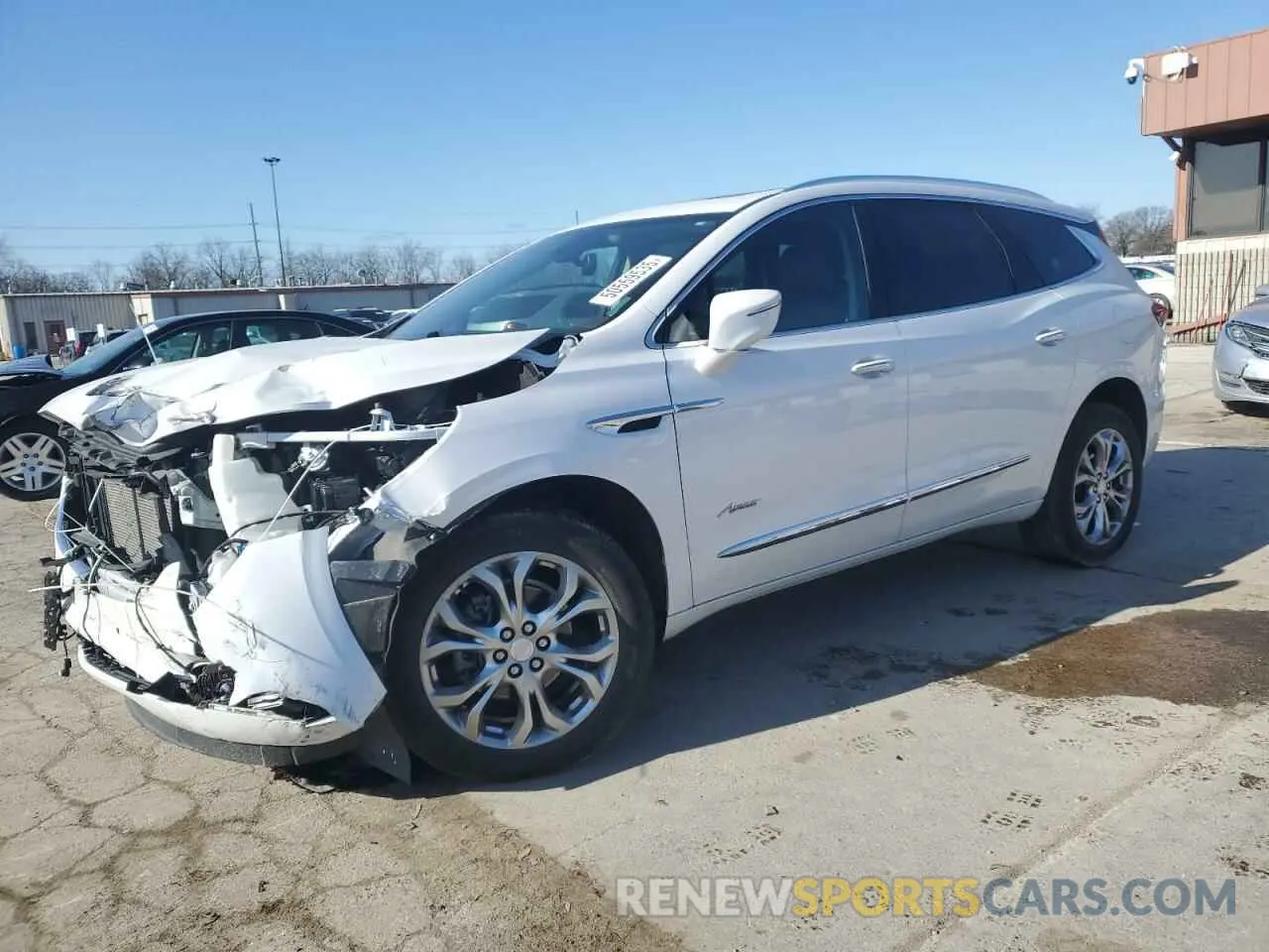 1 fotografías del automóvil dañado 5GAEVCKW2MJ149361 BUICK ENCLAVE 2021