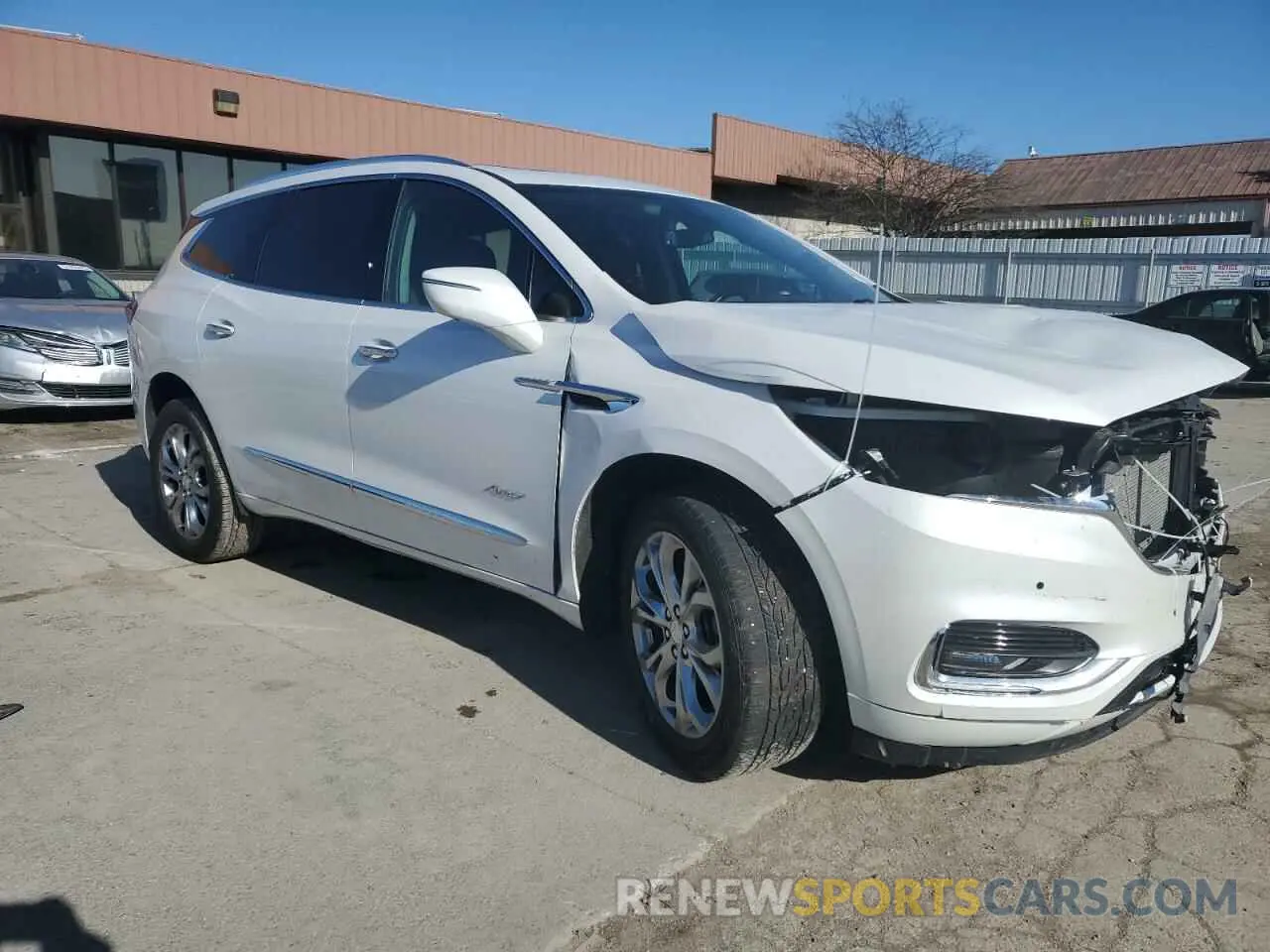 4 fotografías del automóvil dañado 5GAEVCKW2MJ149361 BUICK ENCLAVE 2021