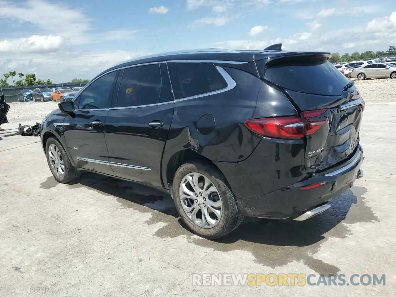 2 fotografías del automóvil dañado 5GAEVCKW5MJ211349 BUICK ENCLAVE 2021