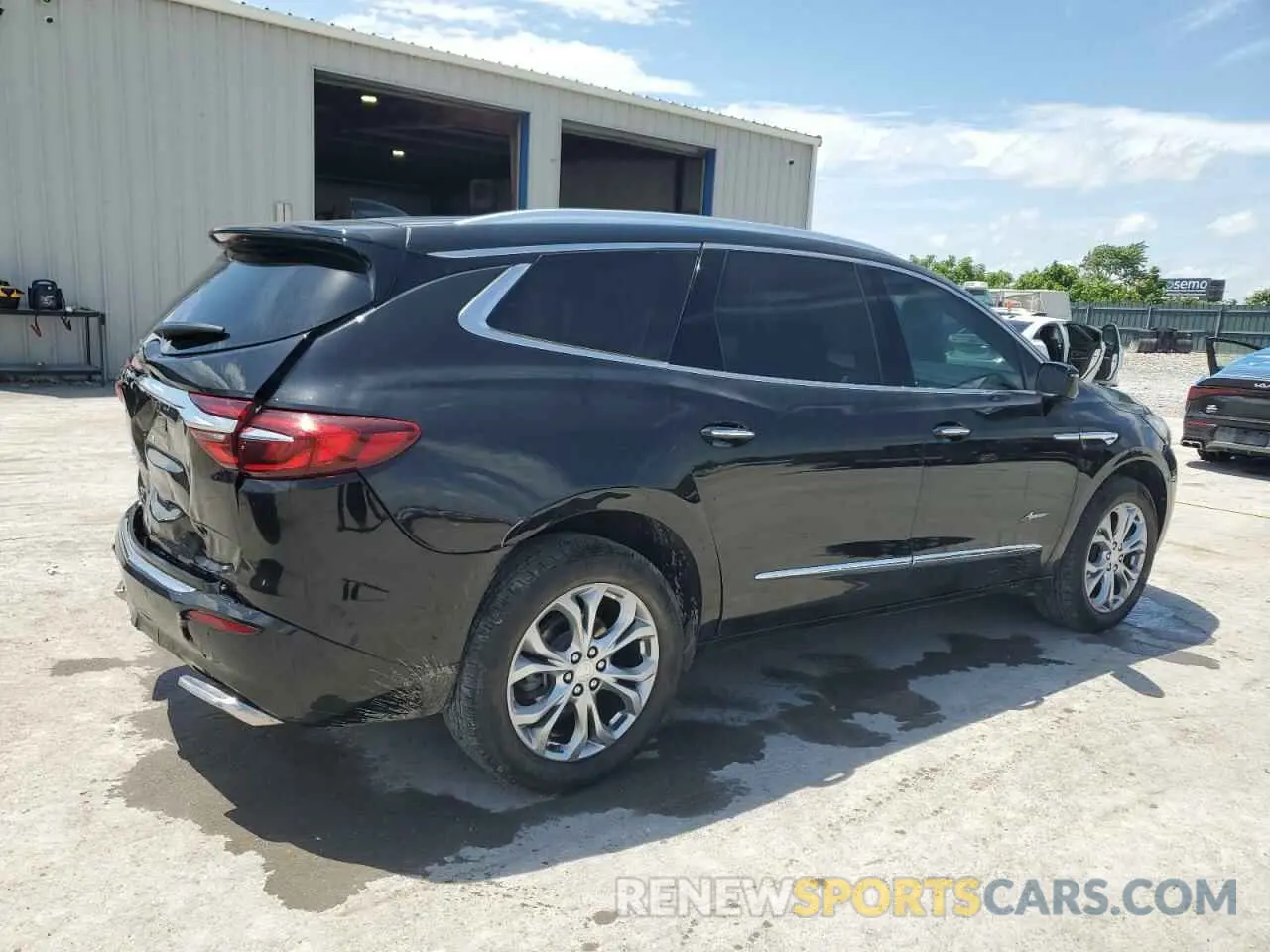 3 fotografías del automóvil dañado 5GAEVCKW5MJ211349 BUICK ENCLAVE 2021