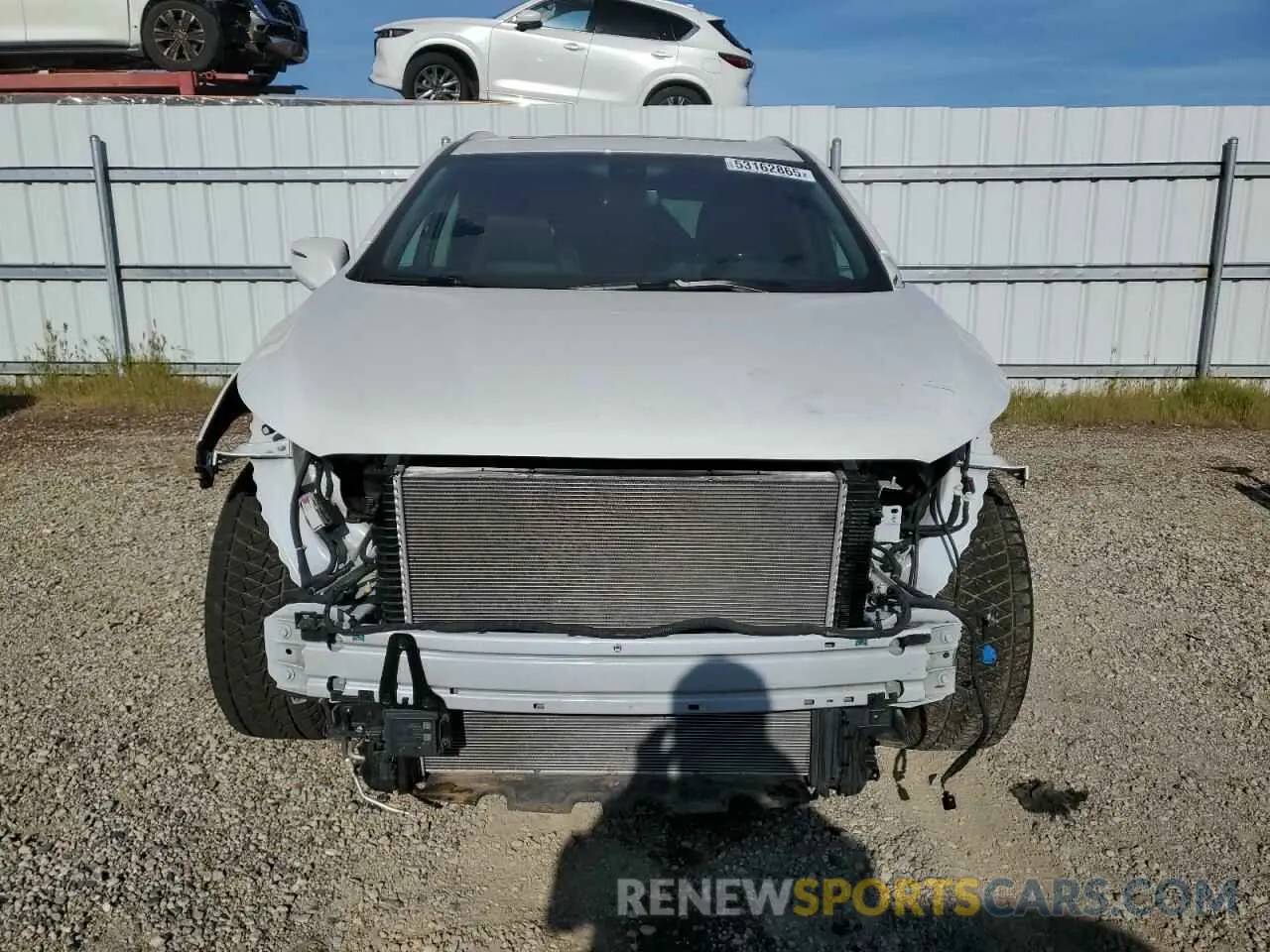 5 fotografías del automóvil dañado 5GAEVCKW6MJ197347 BUICK ENCLAVE 2021