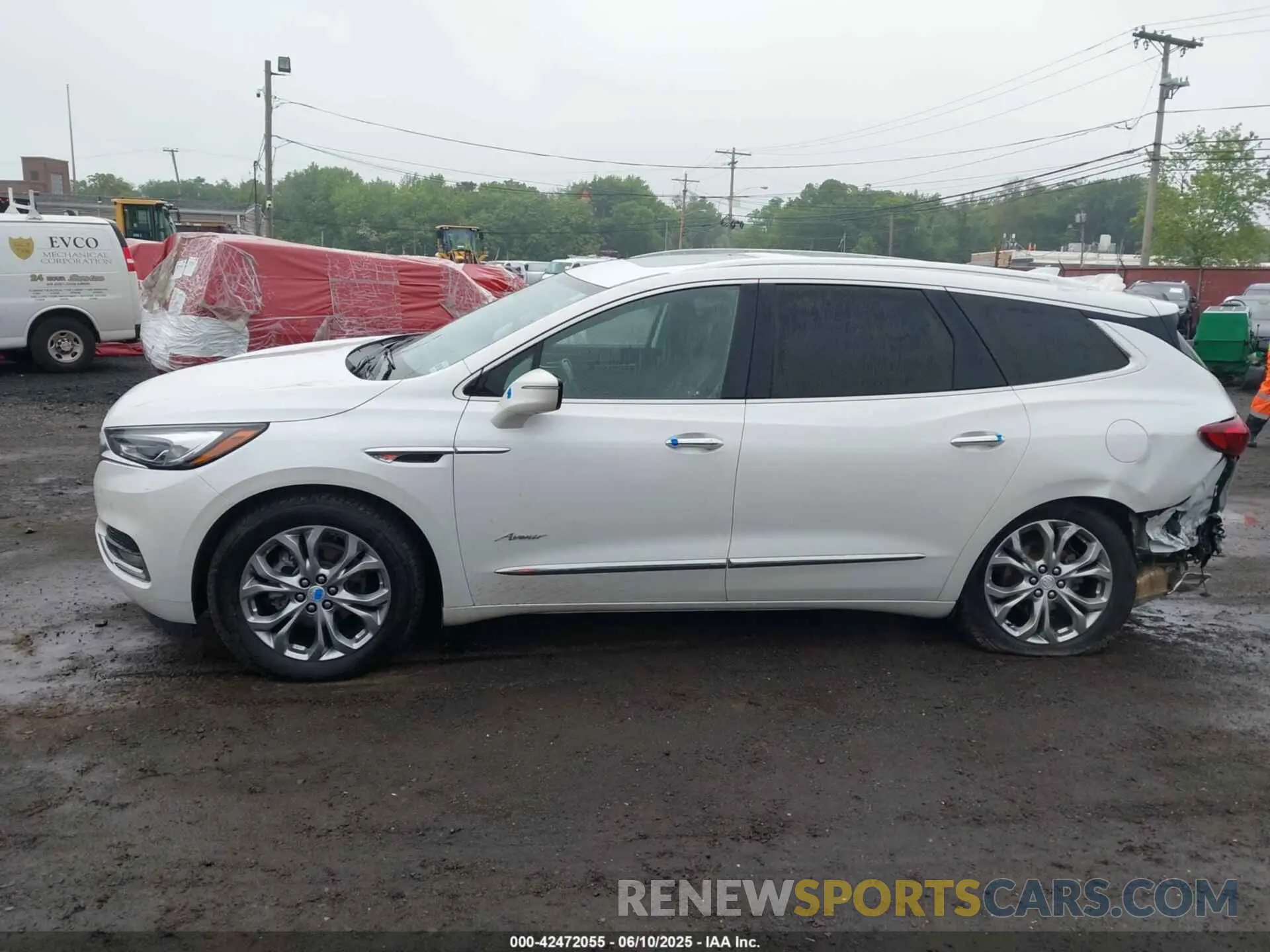14 fotografías del automóvil dañado 5GAEVCKW9MJ256505 BUICK ENCLAVE 2021