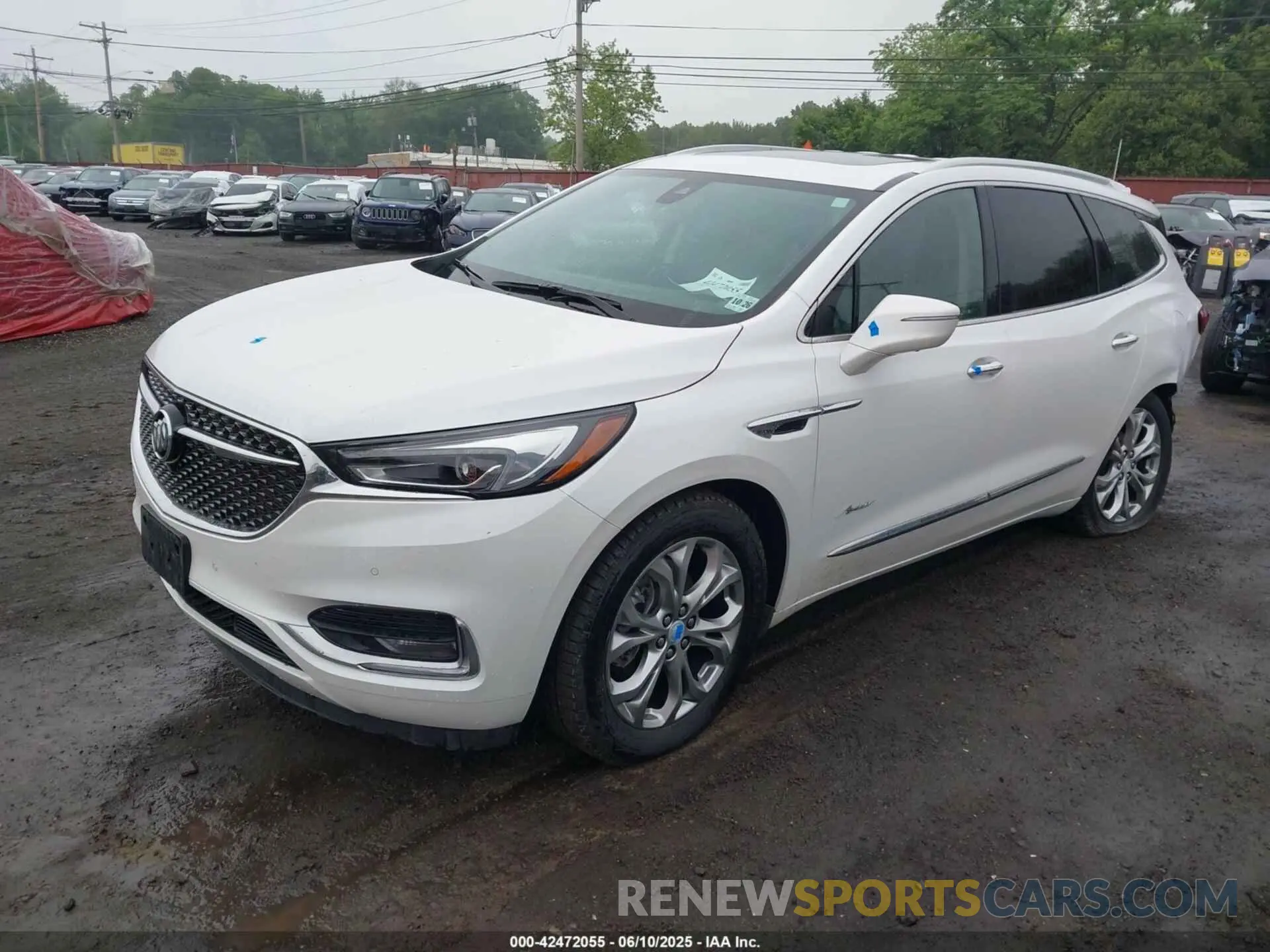 2 fotografías del automóvil dañado 5GAEVCKW9MJ256505 BUICK ENCLAVE 2021