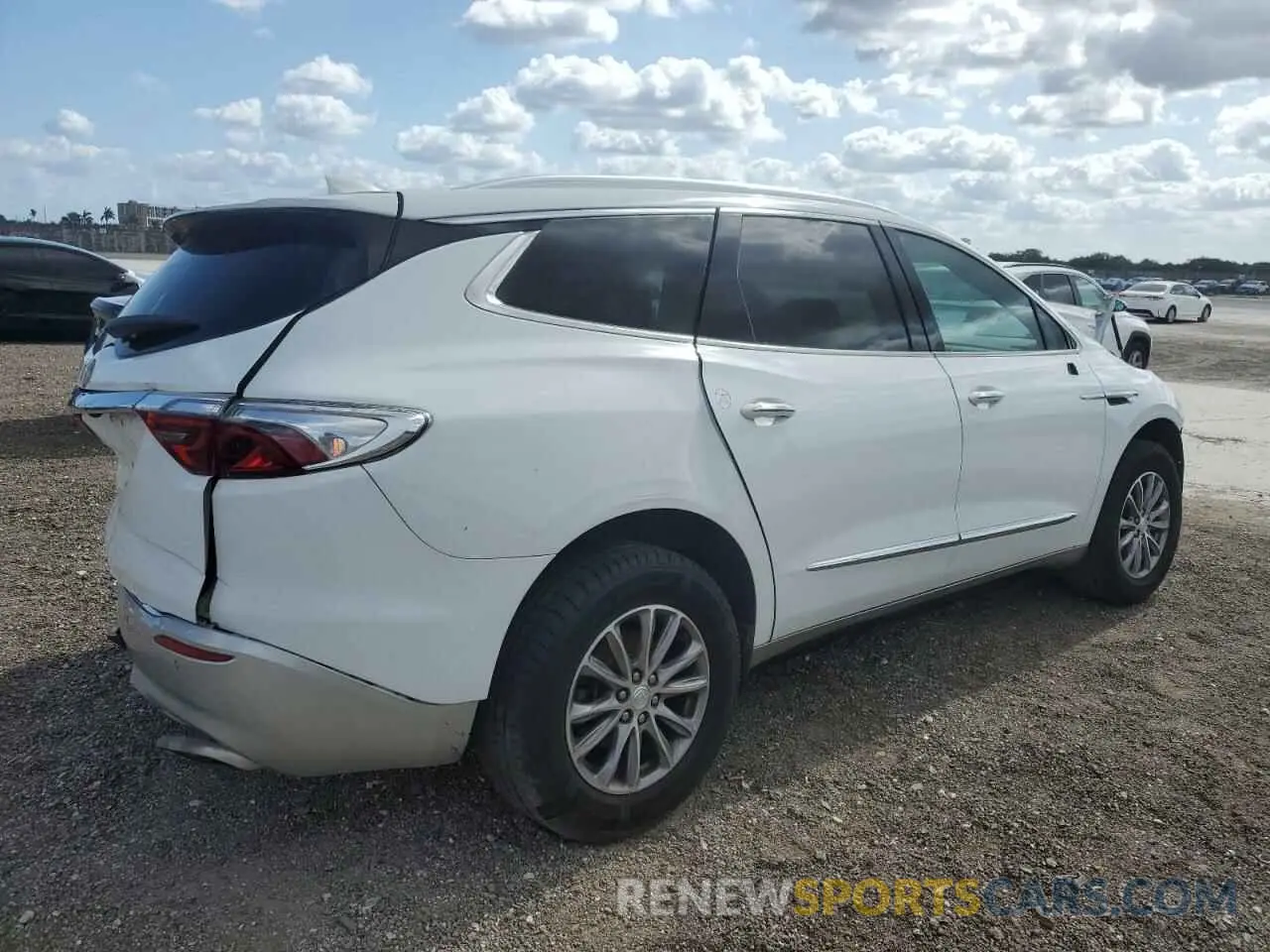 3 fotografías del automóvil dañado 5GAERBKW1NJ181248 BUICK ENCLAVE 2022