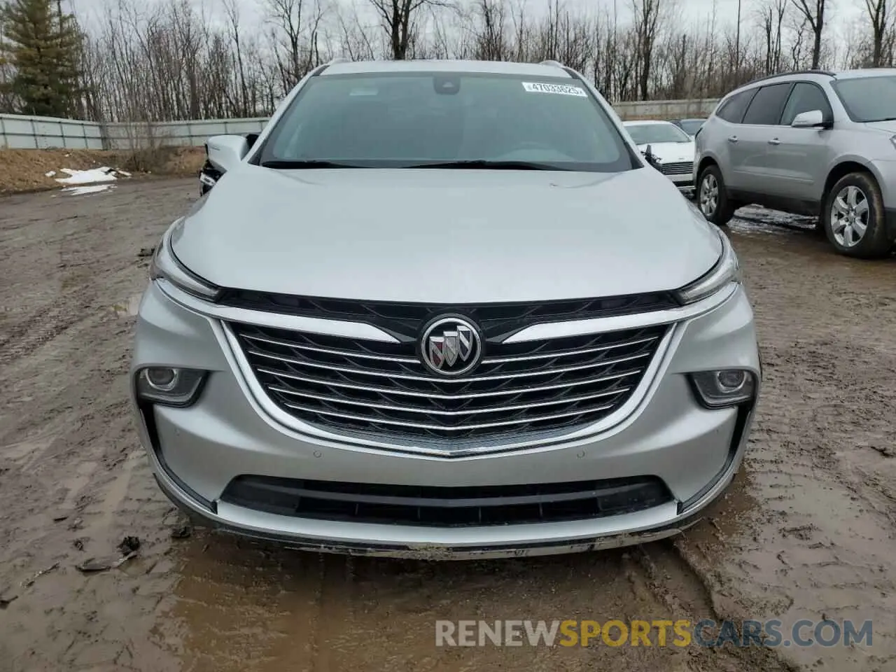 5 fotografías del automóvil dañado 5GAERBKW3NJ135954 BUICK ENCLAVE 2022