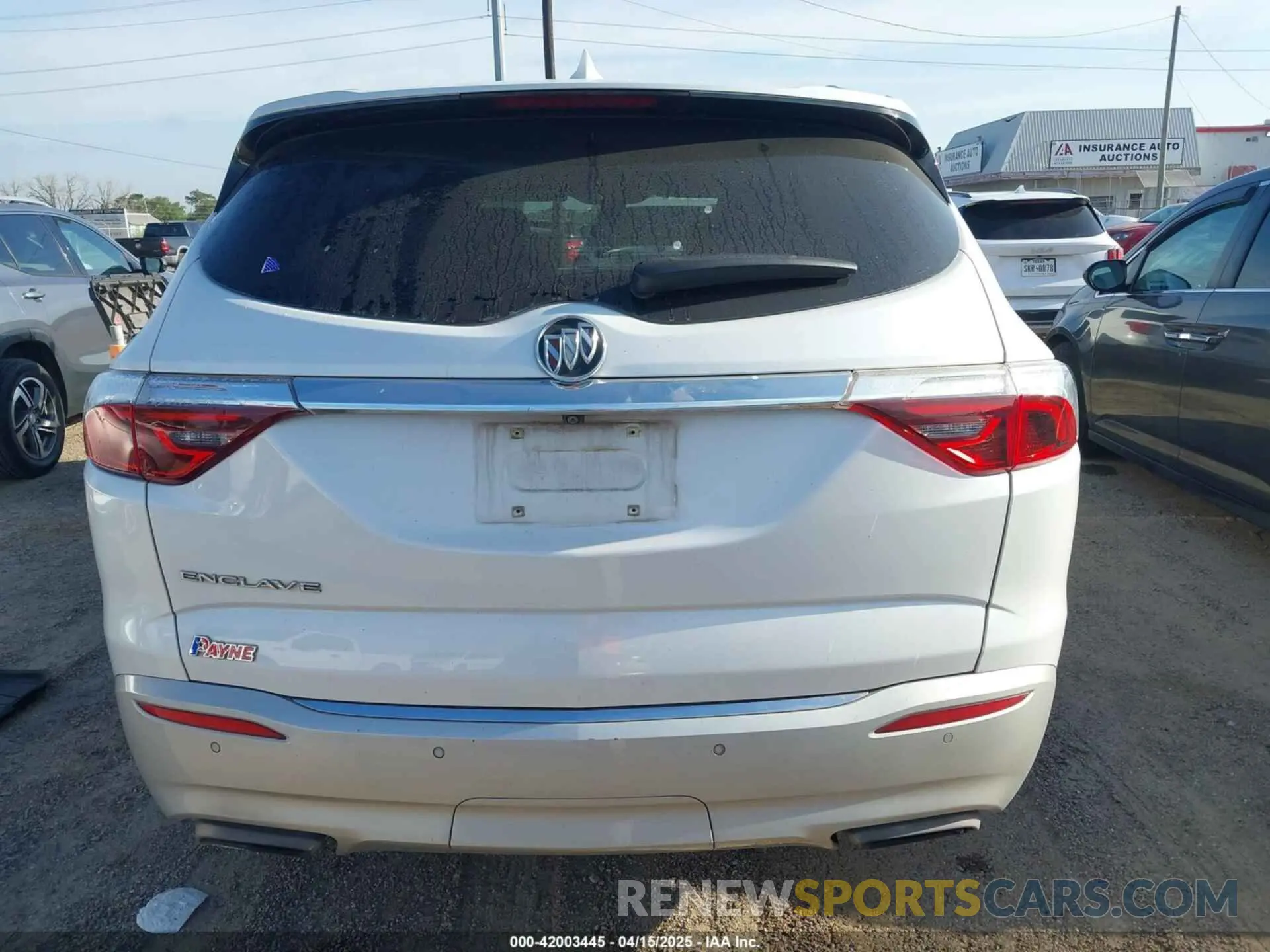 16 fotografías del automóvil dañado 5GAERBKW5NJ172469 BUICK ENCLAVE 2022