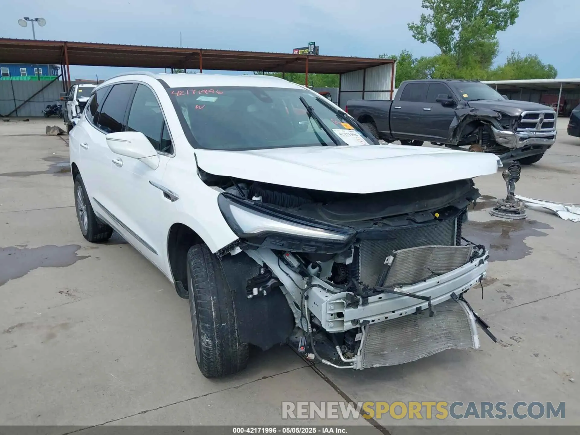 1 fotografías del automóvil dañado 5GAERBKW6NJ113463 BUICK ENCLAVE 2022