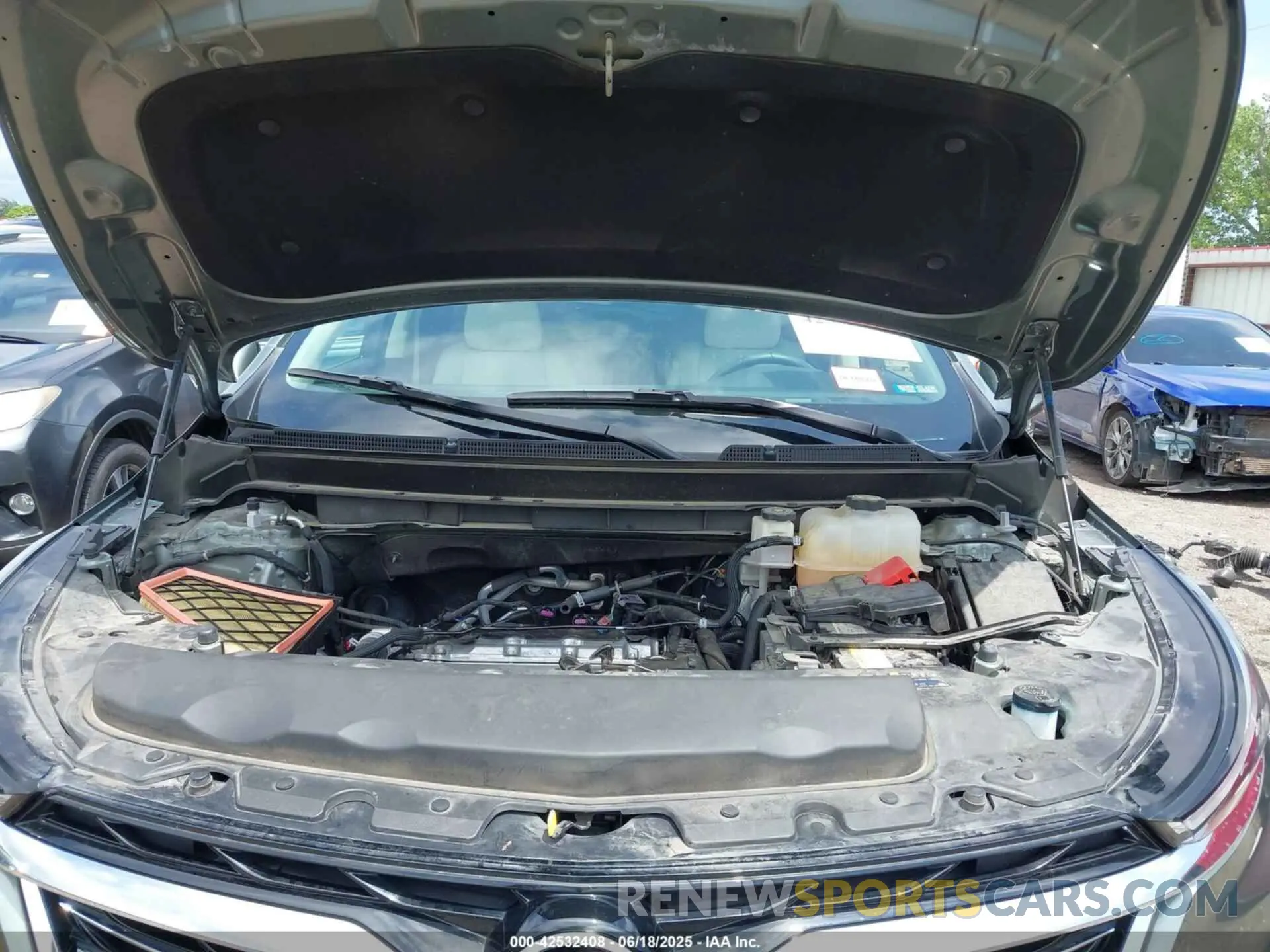 10 fotografías del automóvil dañado 5GAERBKW7NJ160579 BUICK ENCLAVE 2022