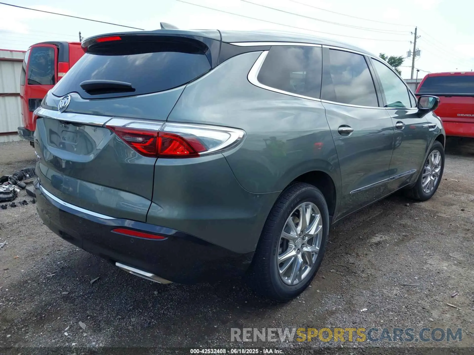 4 fotografías del automóvil dañado 5GAERBKW7NJ160579 BUICK ENCLAVE 2022