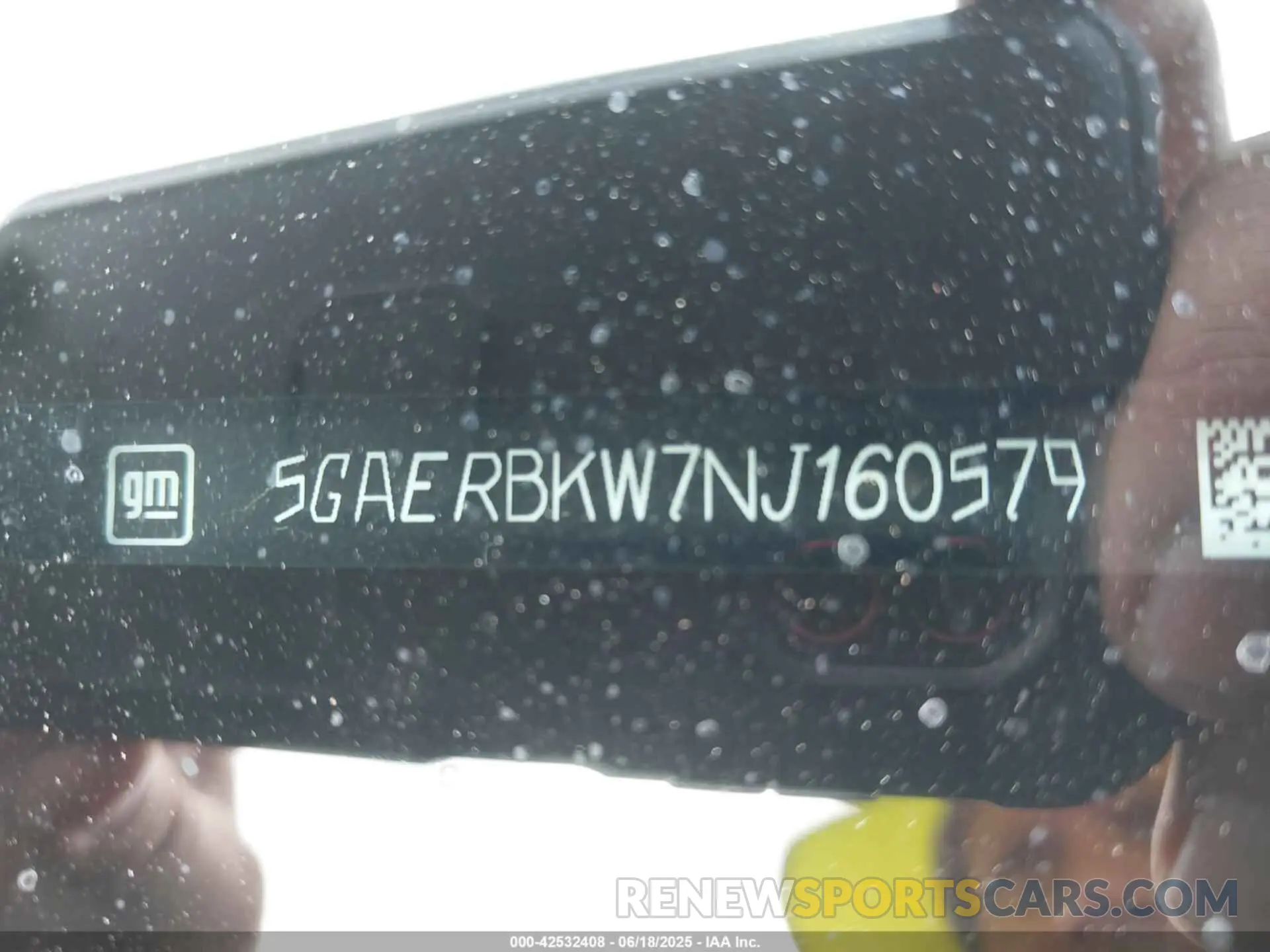 9 fotografías del automóvil dañado 5GAERBKW7NJ160579 BUICK ENCLAVE 2022
