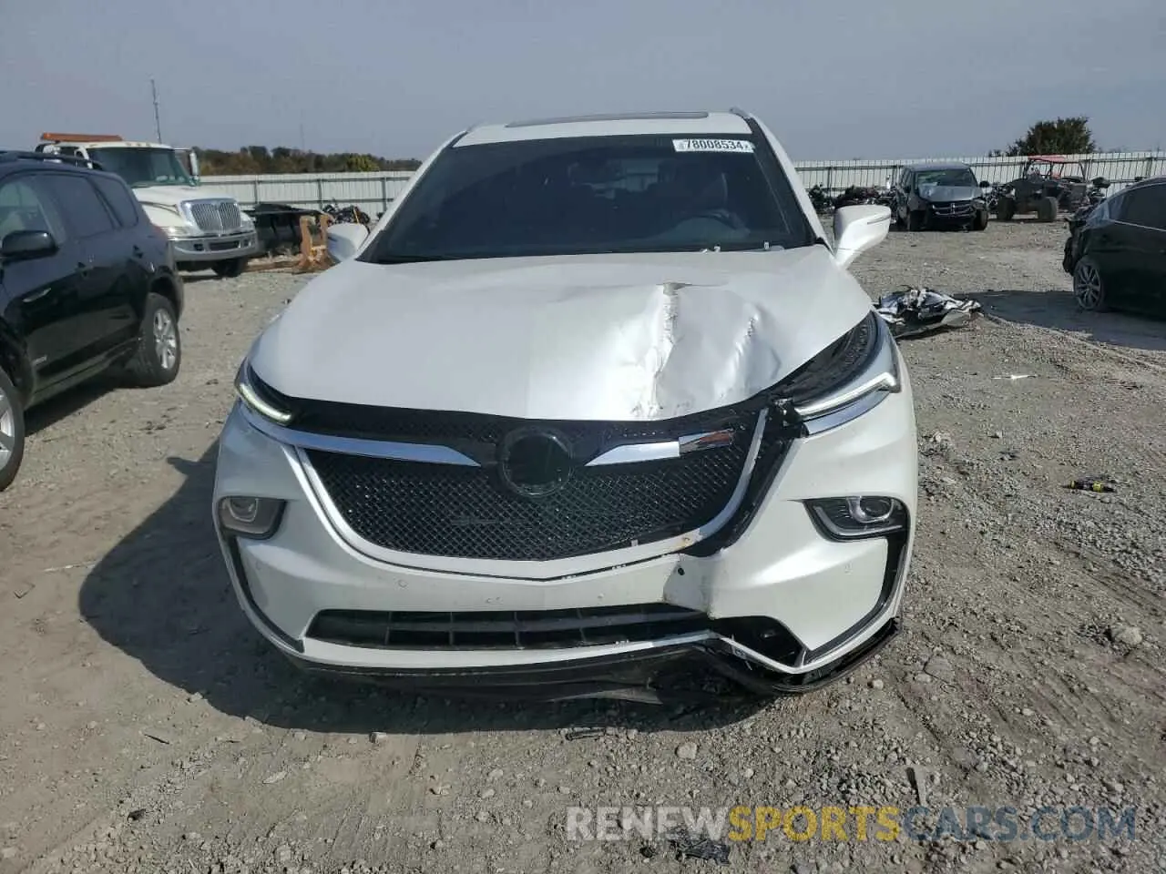 5 fotografías del automóvil dañado 5GAERBKW8NJ127641 BUICK ENCLAVE 2022
