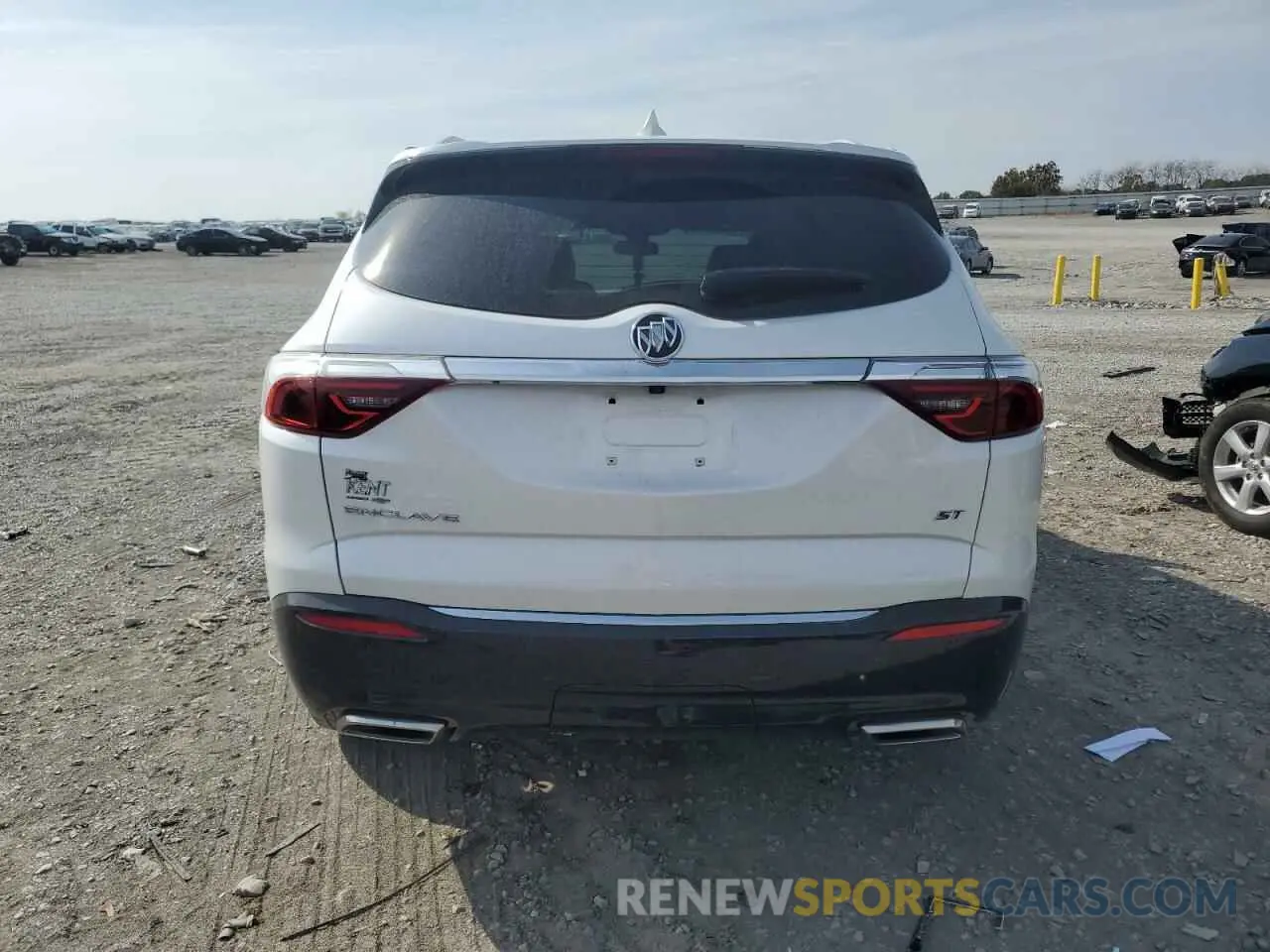 6 fotografías del automóvil dañado 5GAERBKW8NJ127641 BUICK ENCLAVE 2022