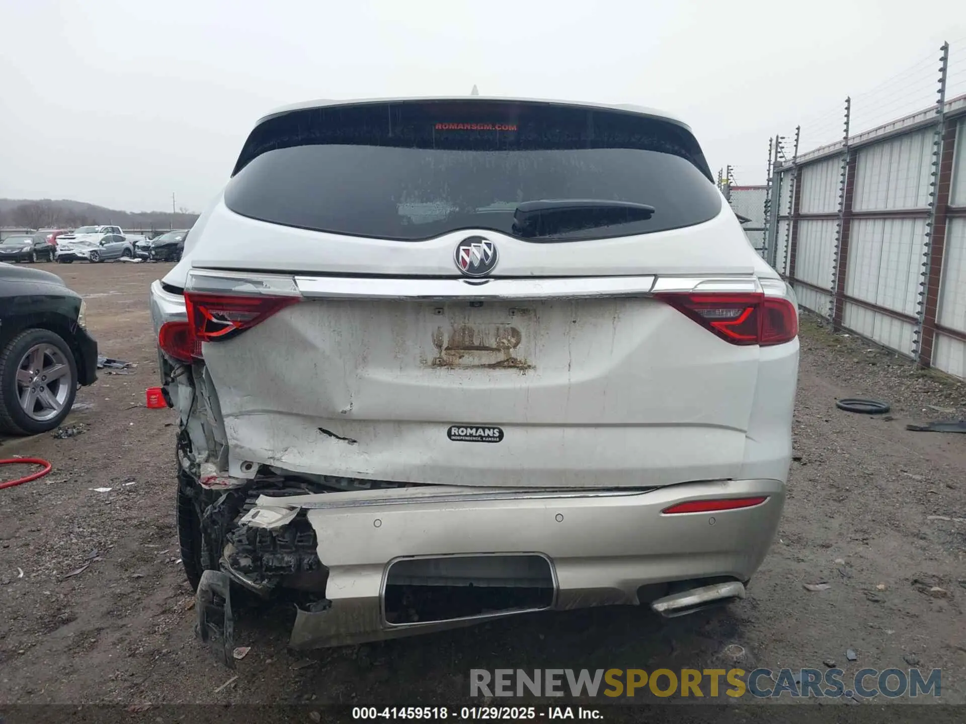 15 fotografías del automóvil dañado 5GAERBKW9NJ135084 BUICK ENCLAVE 2022