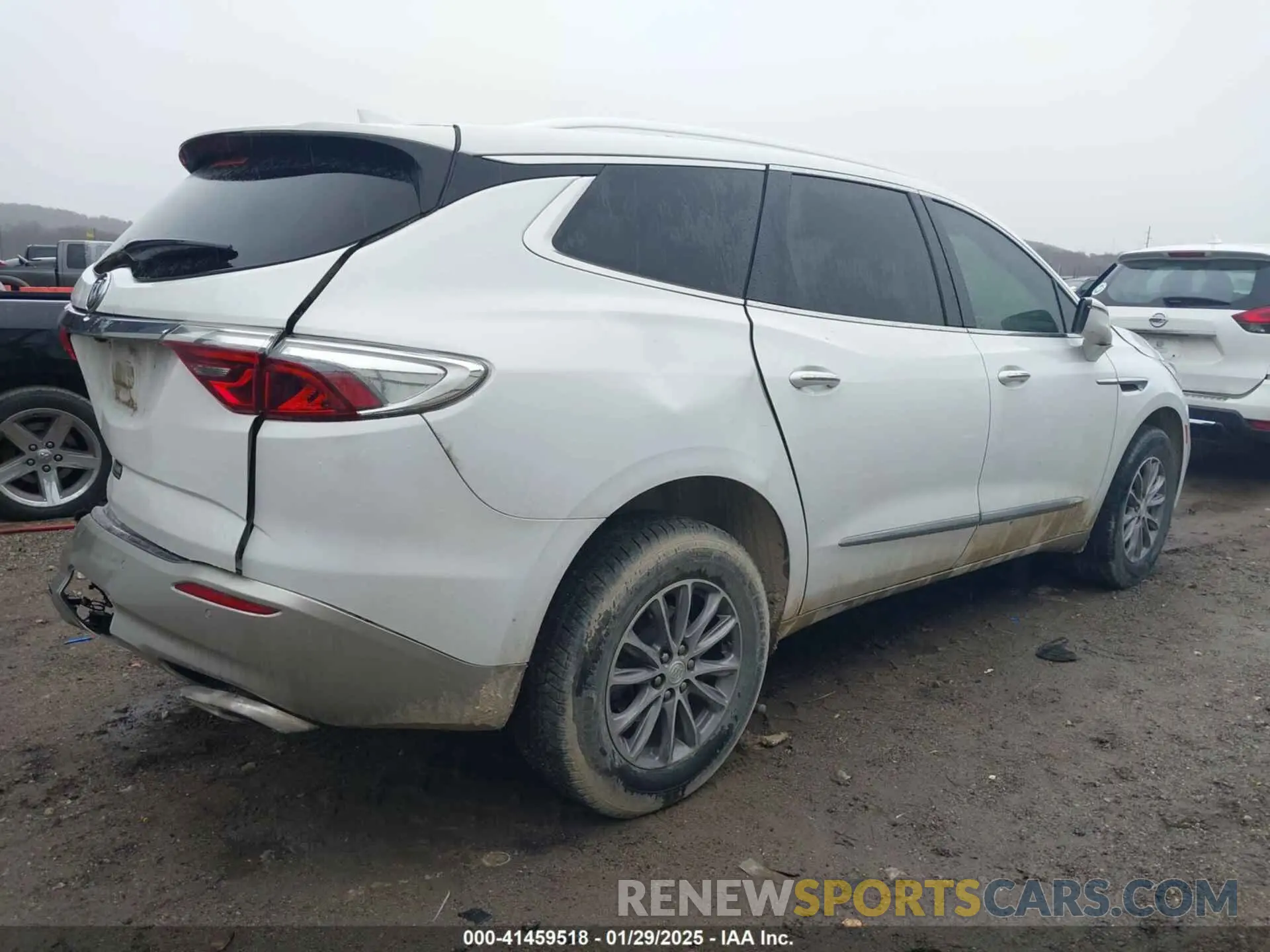 4 fotografías del automóvil dañado 5GAERBKW9NJ135084 BUICK ENCLAVE 2022