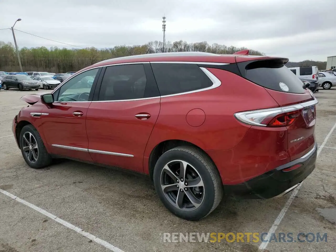 2 fotografías del automóvil dañado 5GAERBKWXNJ162620 BUICK ENCLAVE 2022