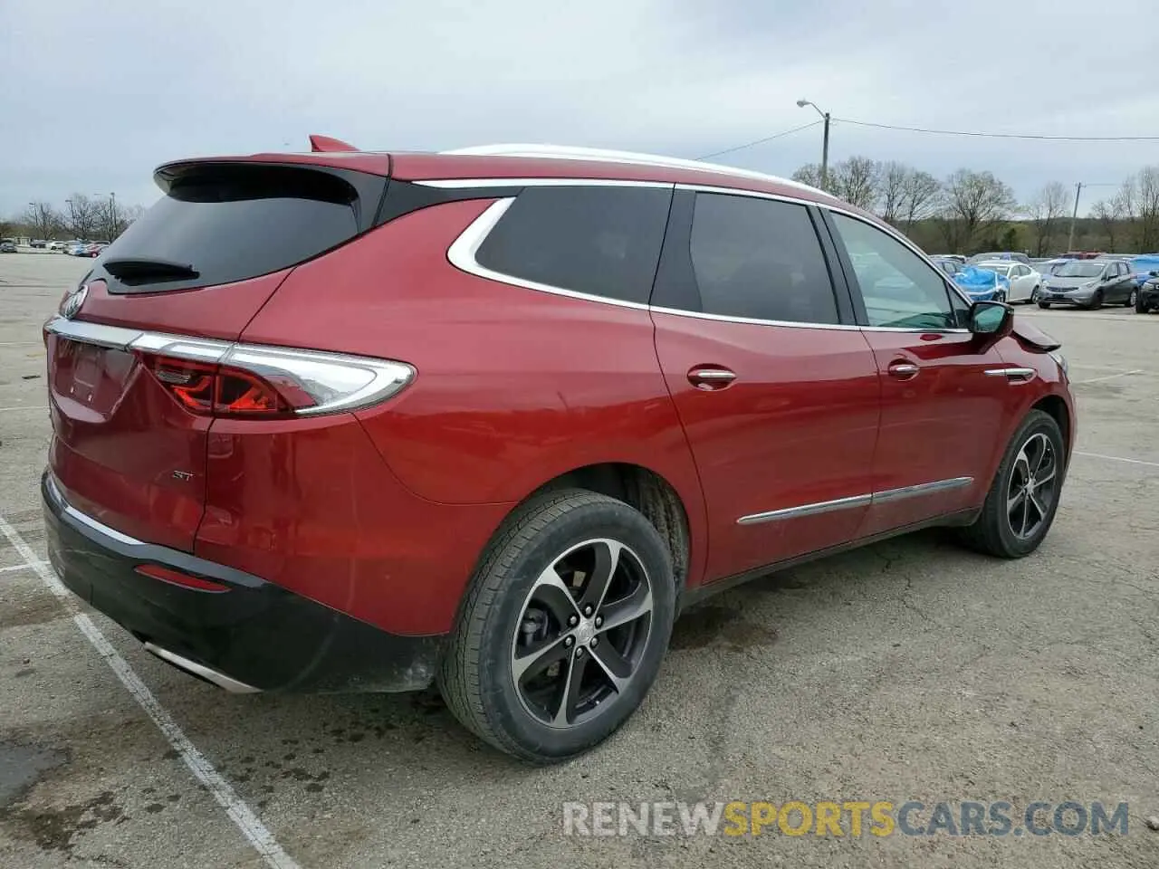 3 fotografías del automóvil dañado 5GAERBKWXNJ162620 BUICK ENCLAVE 2022