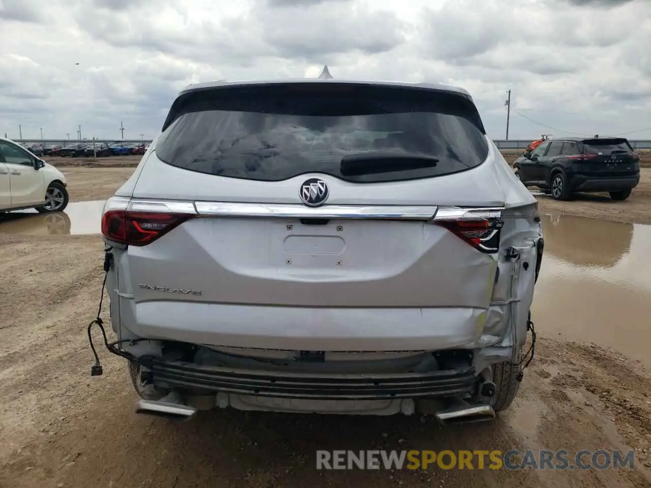 6 fotografías del automóvil dañado 5GAERCKW2NJ118651 BUICK ENCLAVE 2022