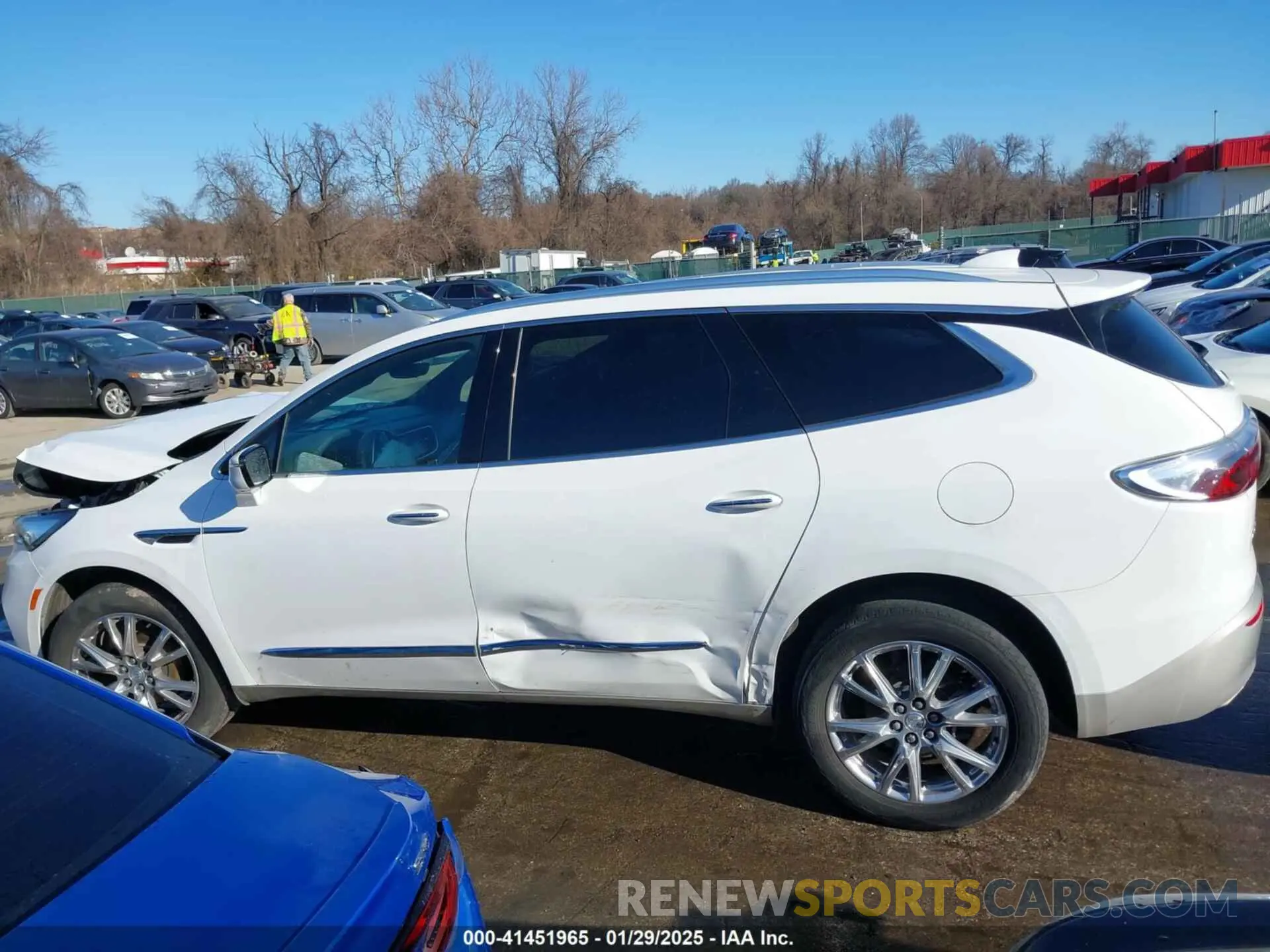 14 fotografías del automóvil dañado 5GAERCKW7NJ126549 BUICK ENCLAVE 2022