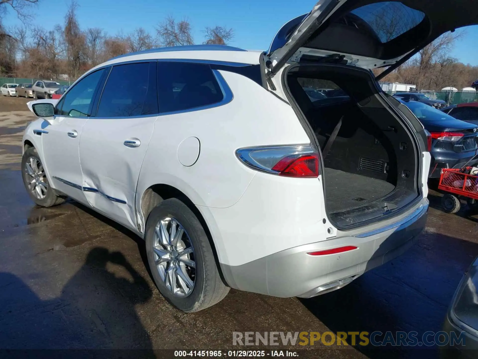 3 fotografías del automóvil dañado 5GAERCKW7NJ126549 BUICK ENCLAVE 2022