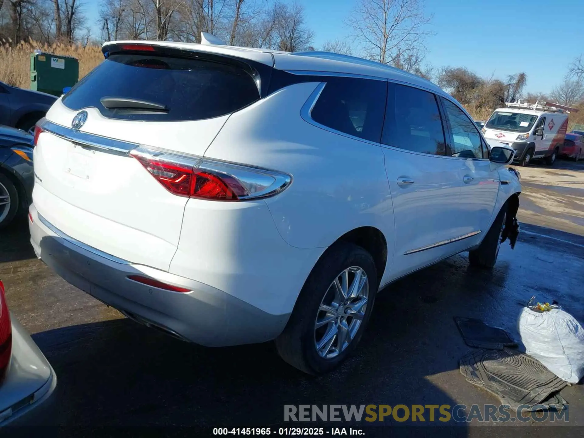 4 fotografías del automóvil dañado 5GAERCKW7NJ126549 BUICK ENCLAVE 2022
