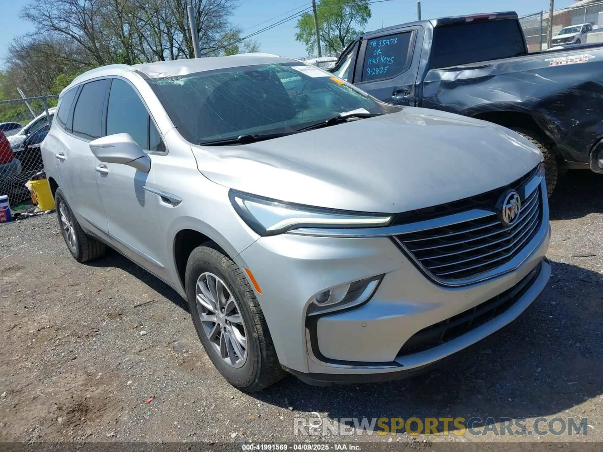 1 fotografías del automóvil dañado 5GAERCKW9NJ128352 BUICK ENCLAVE 2022