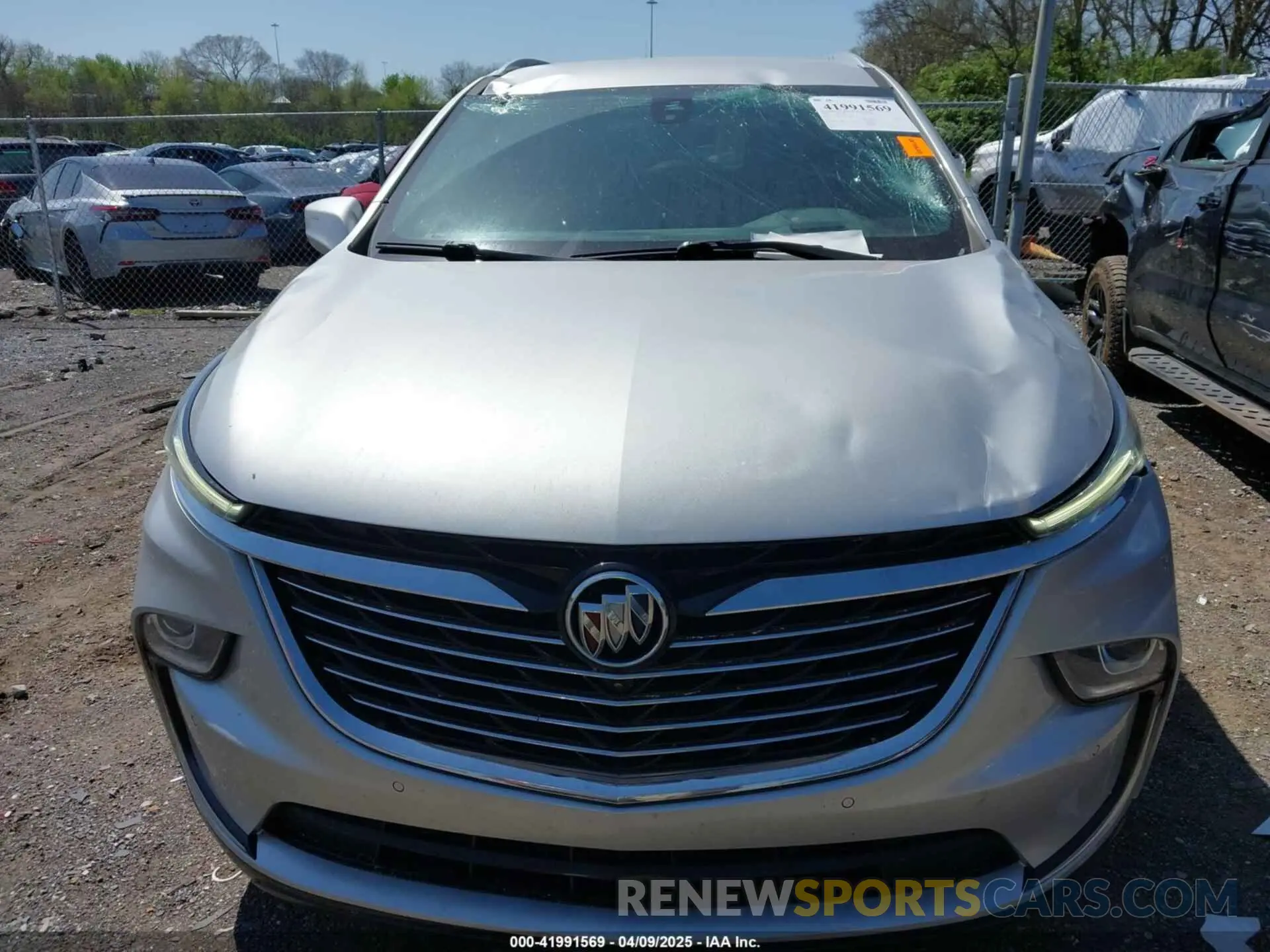 12 fotografías del automóvil dañado 5GAERCKW9NJ128352 BUICK ENCLAVE 2022