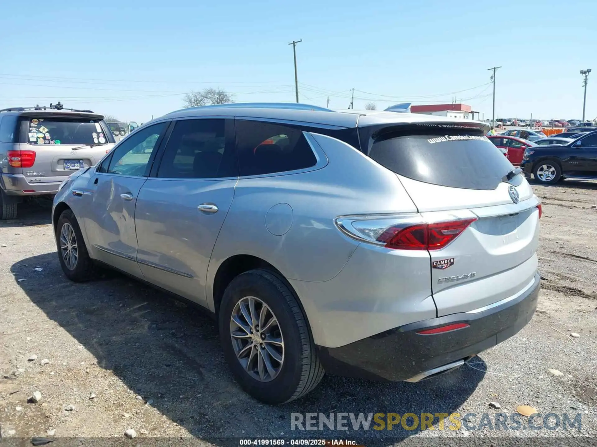 14 fotografías del automóvil dañado 5GAERCKW9NJ128352 BUICK ENCLAVE 2022