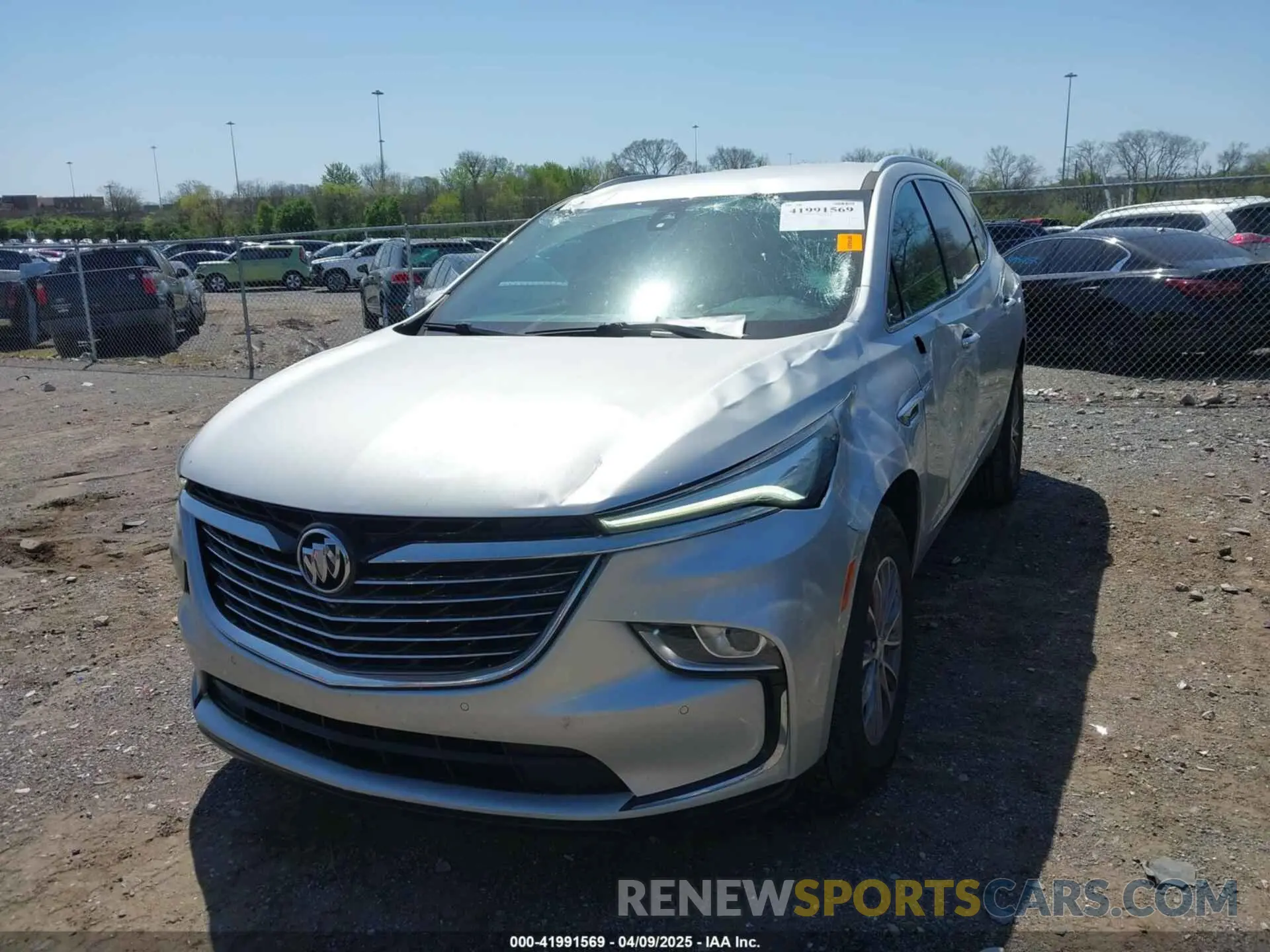 6 fotografías del automóvil dañado 5GAERCKW9NJ128352 BUICK ENCLAVE 2022