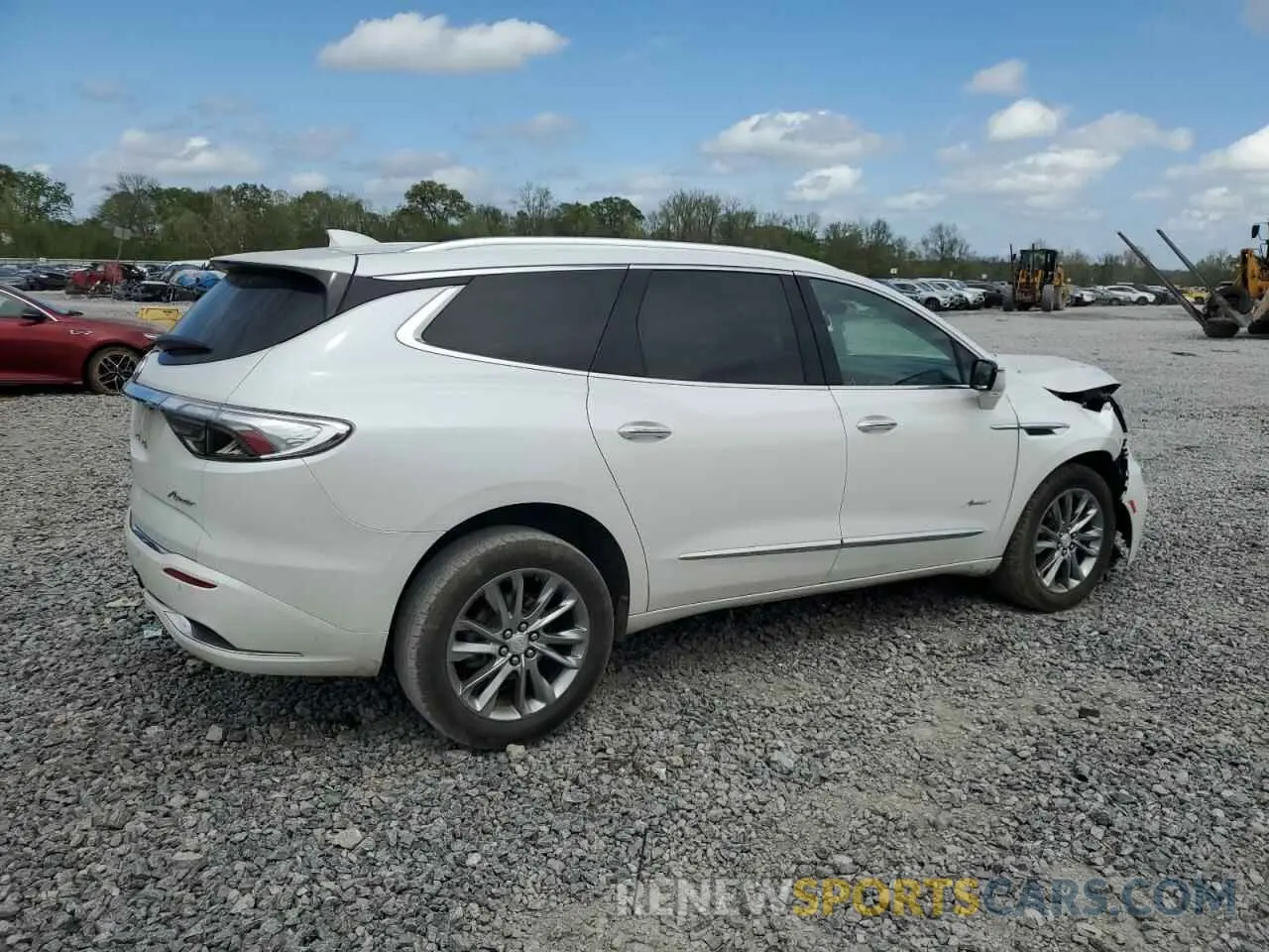 3 fotografías del automóvil dañado 5GAERDKW1NJ102821 BUICK ENCLAVE 2022
