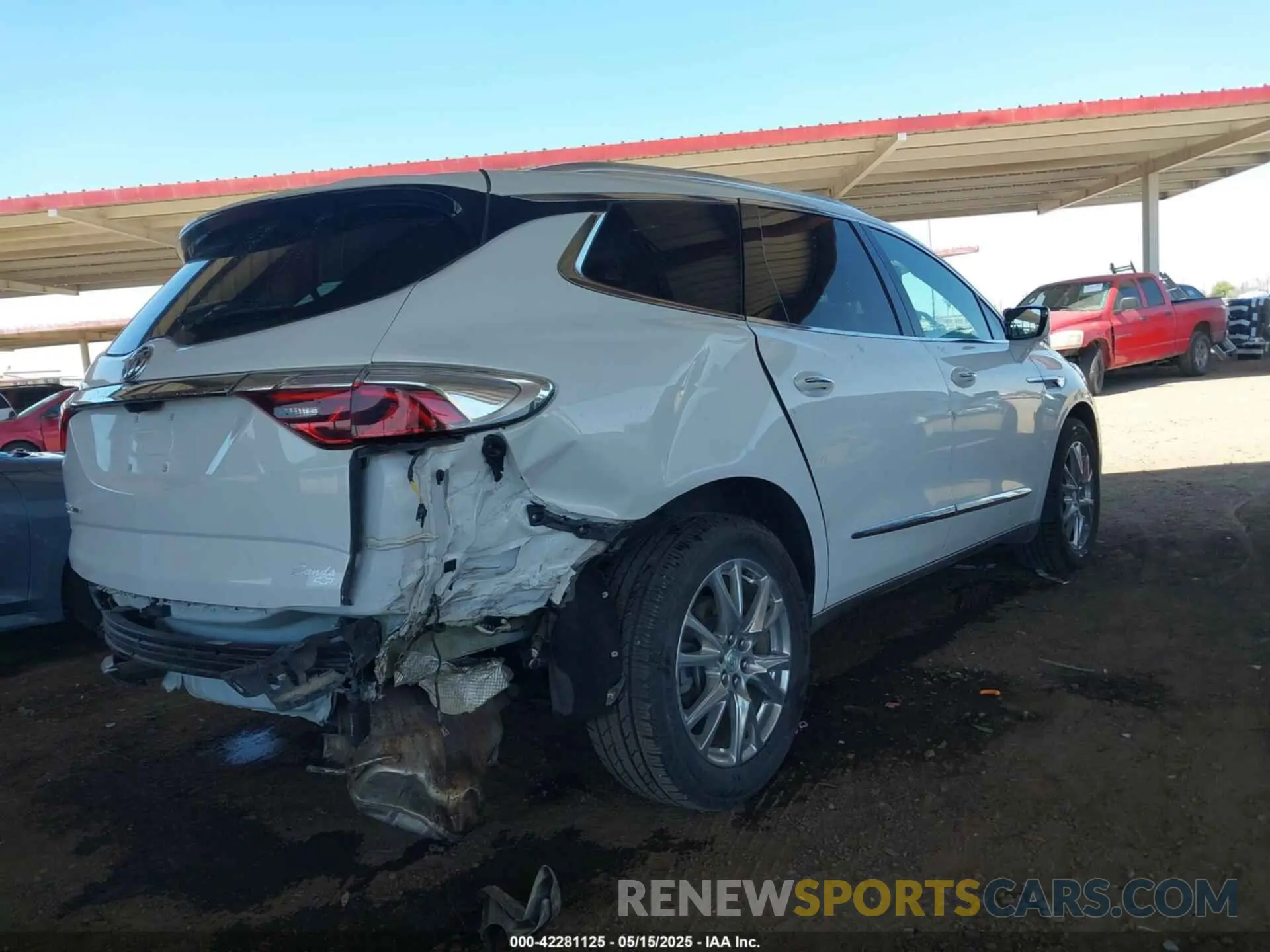 4 fotografías del automóvil dañado 5GAEVBKW5NJ125423 BUICK ENCLAVE 2022